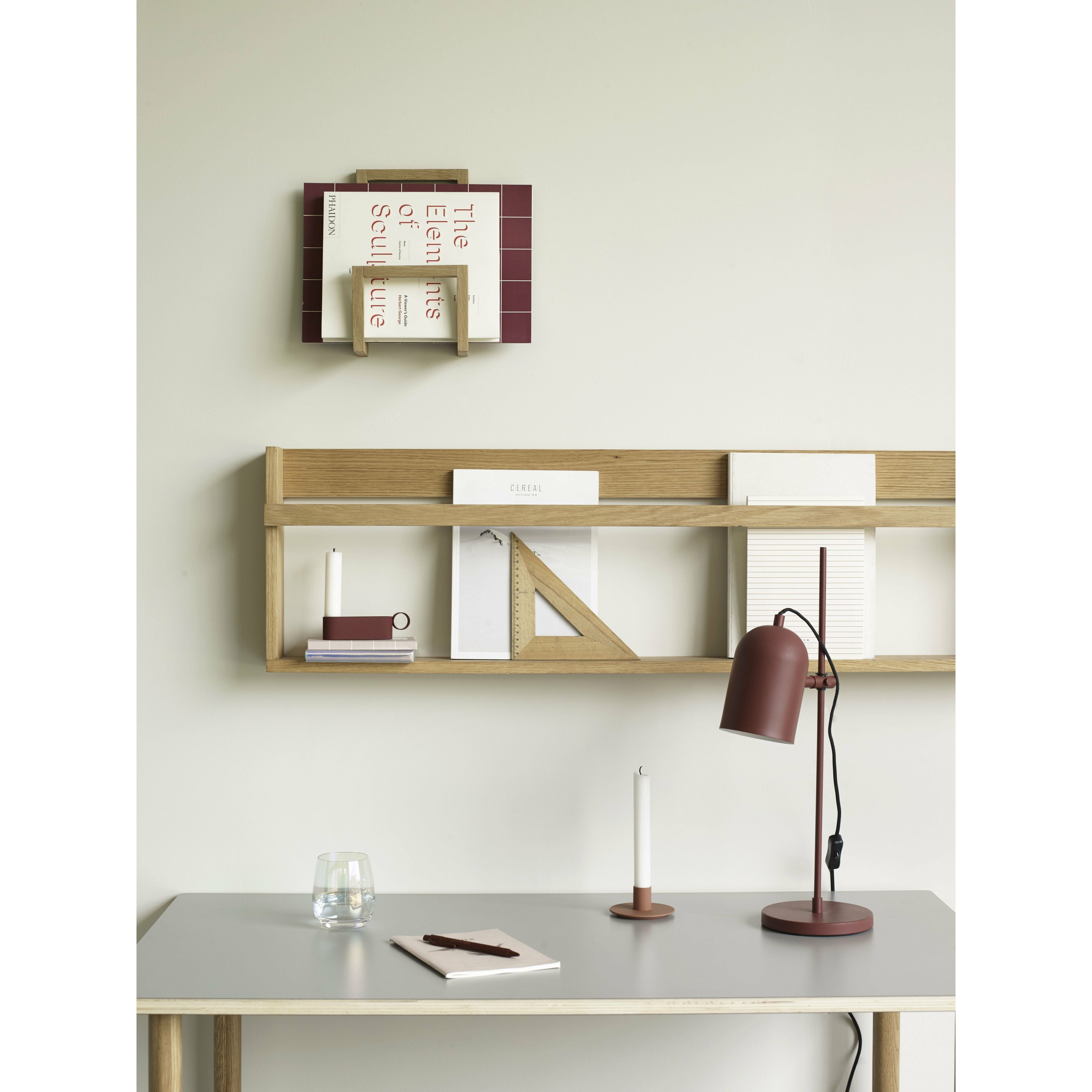 [product_category]-Hübsch Display Wall Shelf Oak Fsc Natural, 110x32 Cm-Hübsch-5712772105160-889024F-HUB-3