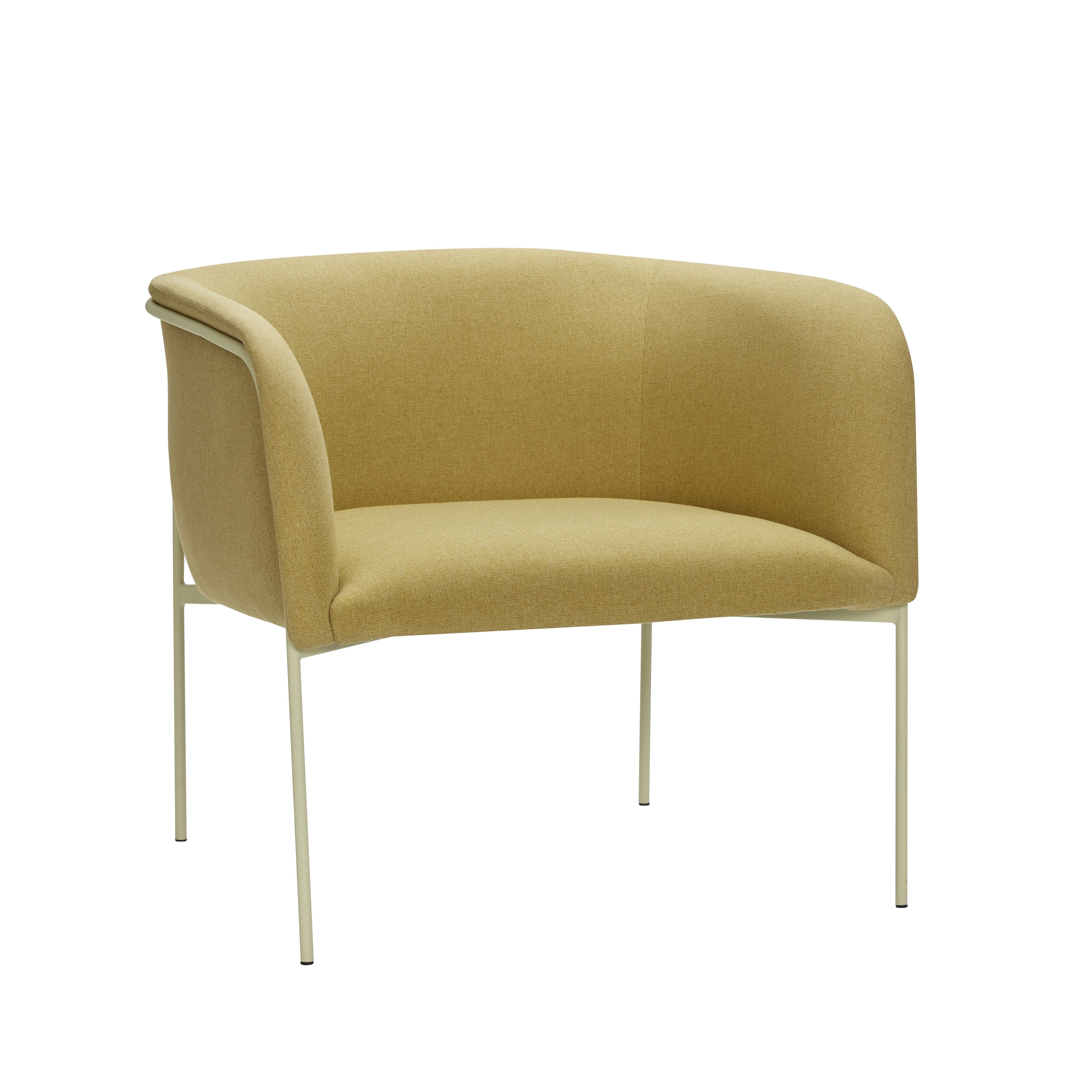 [product_category]-Hübsch Eyrie Lounge Chair, Yellow-Hübsch-5712772117255-021416-HUB-1