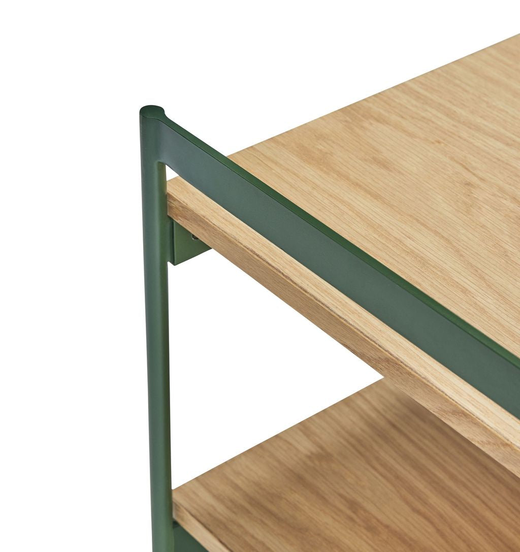 [product_category]-Hübsch Jaunty Side Table, Green/Natural Colors-Hübsch-5712772127346-021616-HUB-3