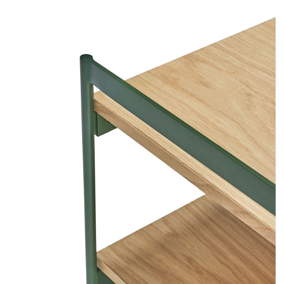 [product_category]-Hübsch Jaunty Side Table, Green/Natural Colors-Hübsch-5712772127346-021616-HUB-9