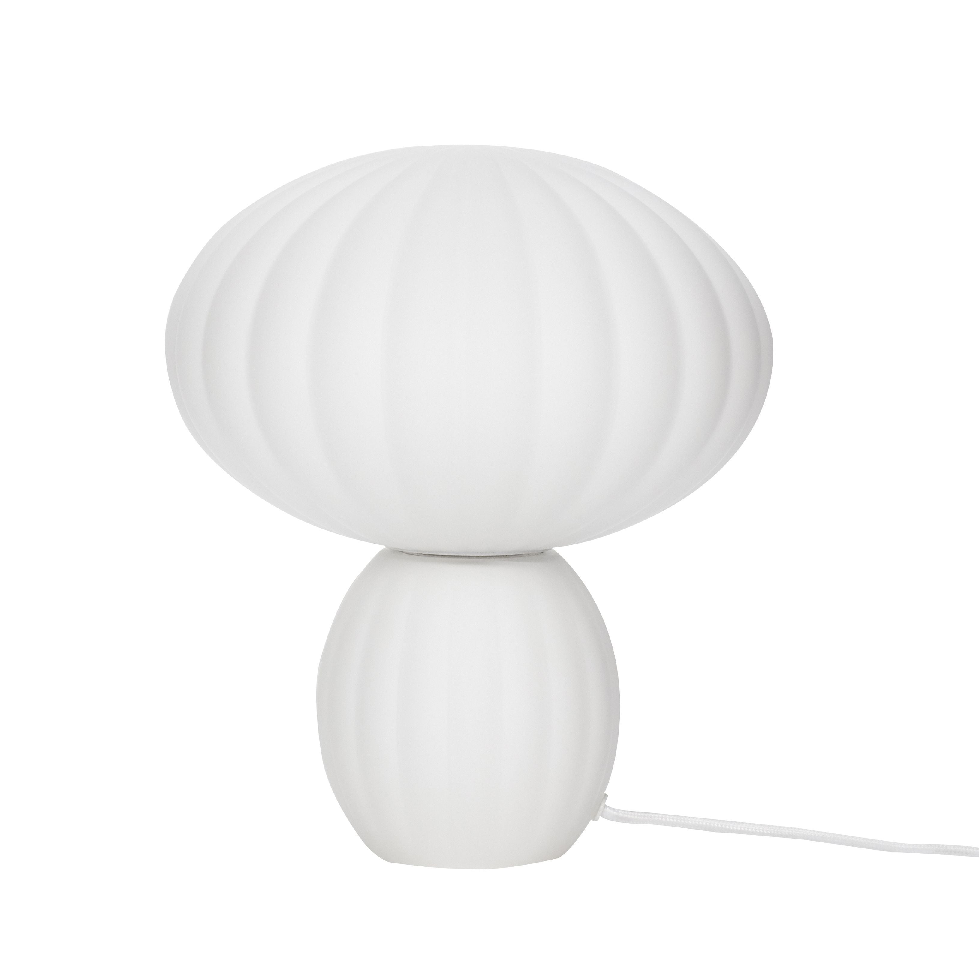 Lampe de table Hübsch Kumu blanc