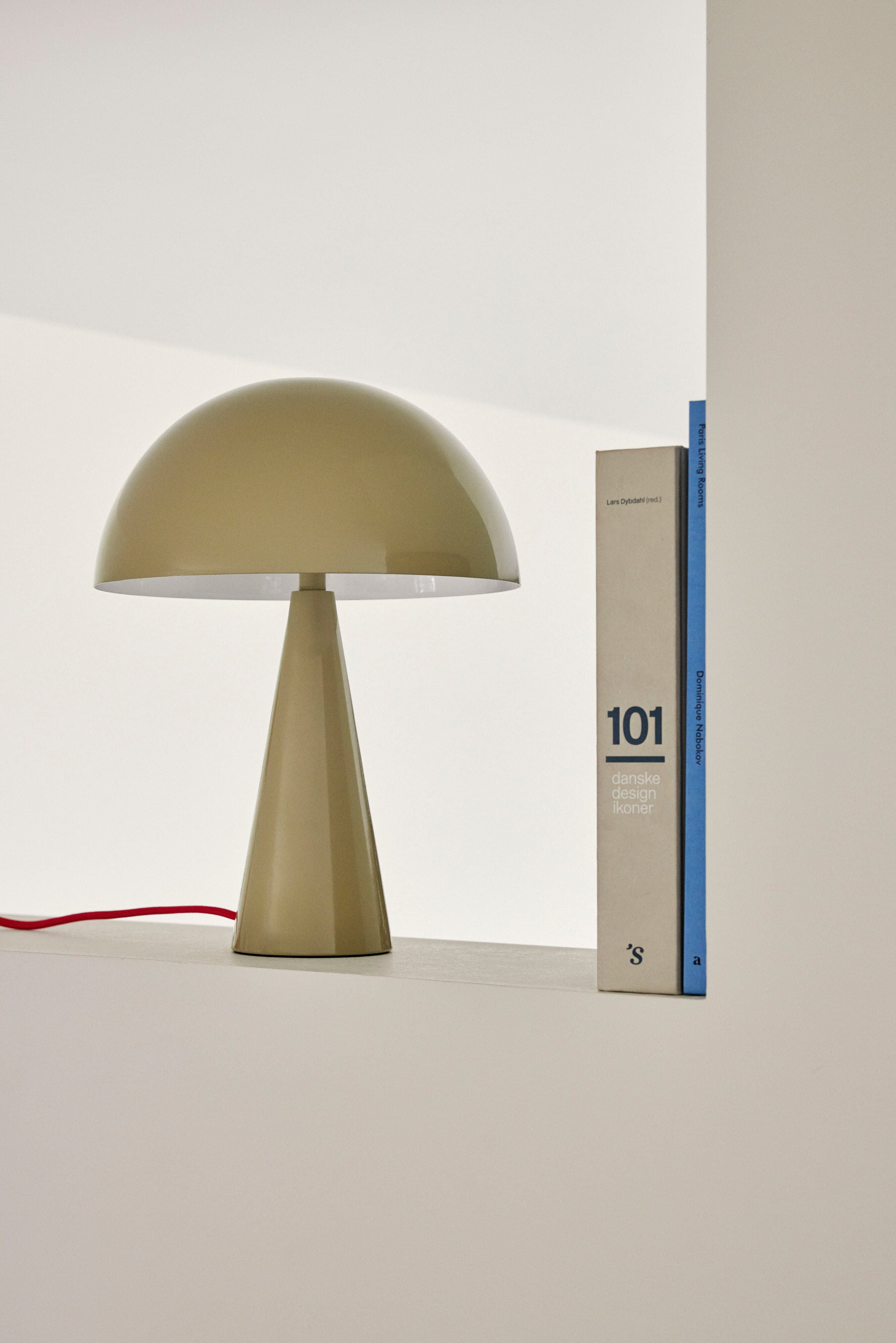 Hübsch Mush Table Lamp Mini, Sand