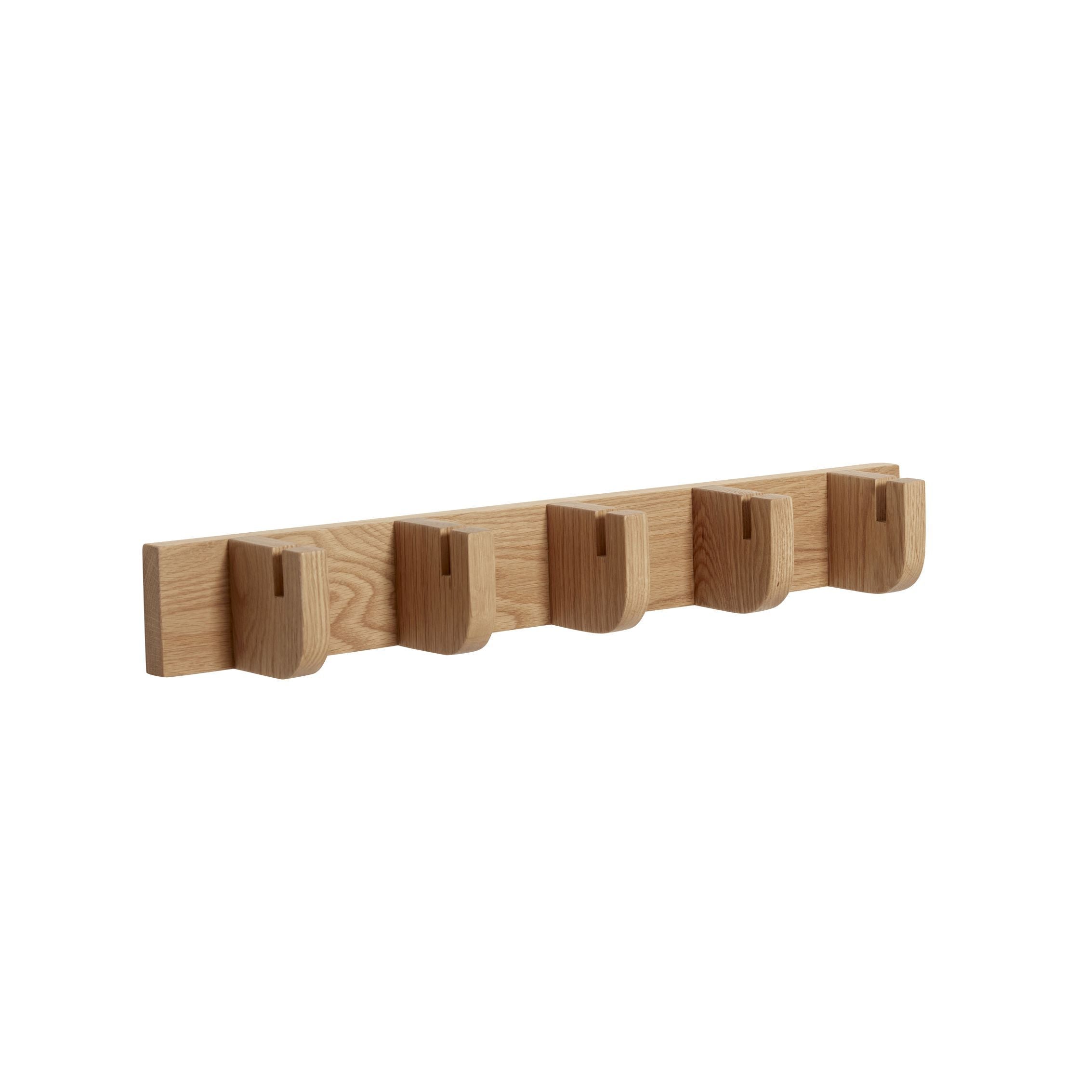 [product_category]-Hübsch Nomad Coatrack Oak, 5 Hooks-Hübsch-5712772108734-881319-HUB-1