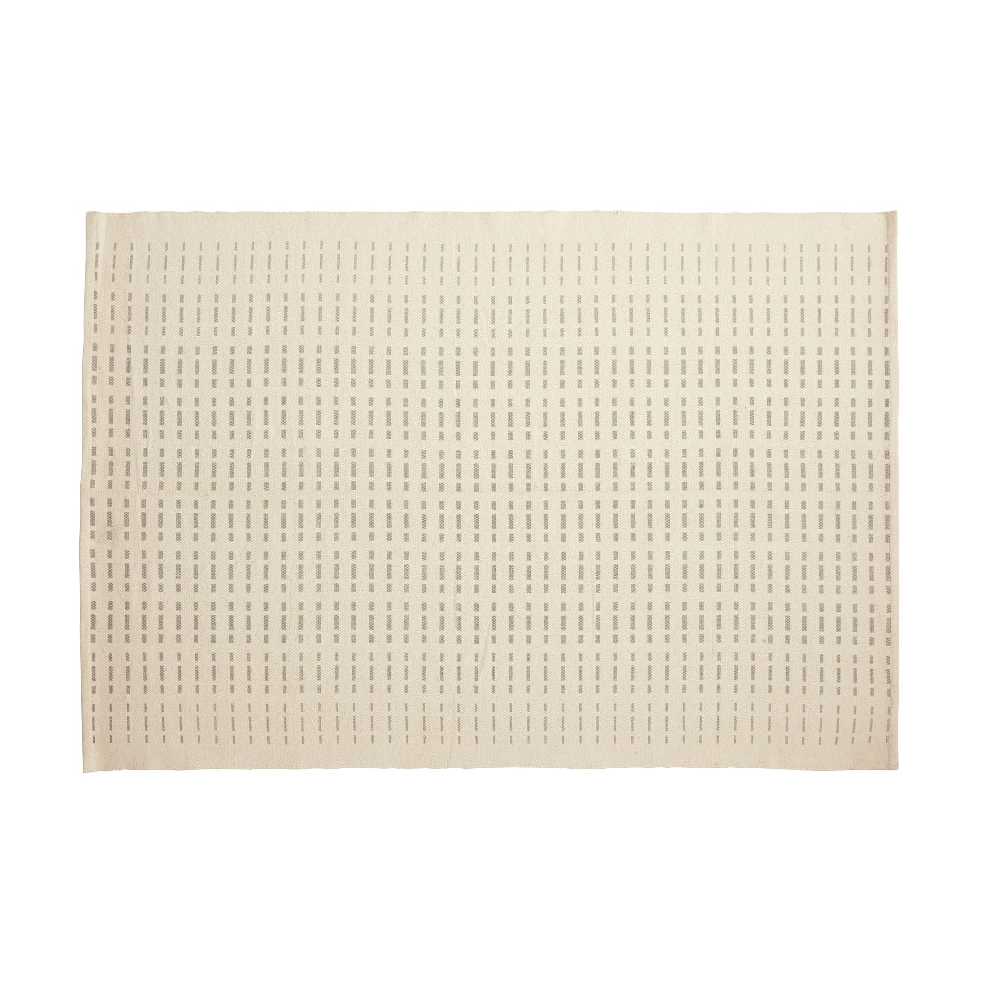 Hübsch Pin Teppich beige/grau