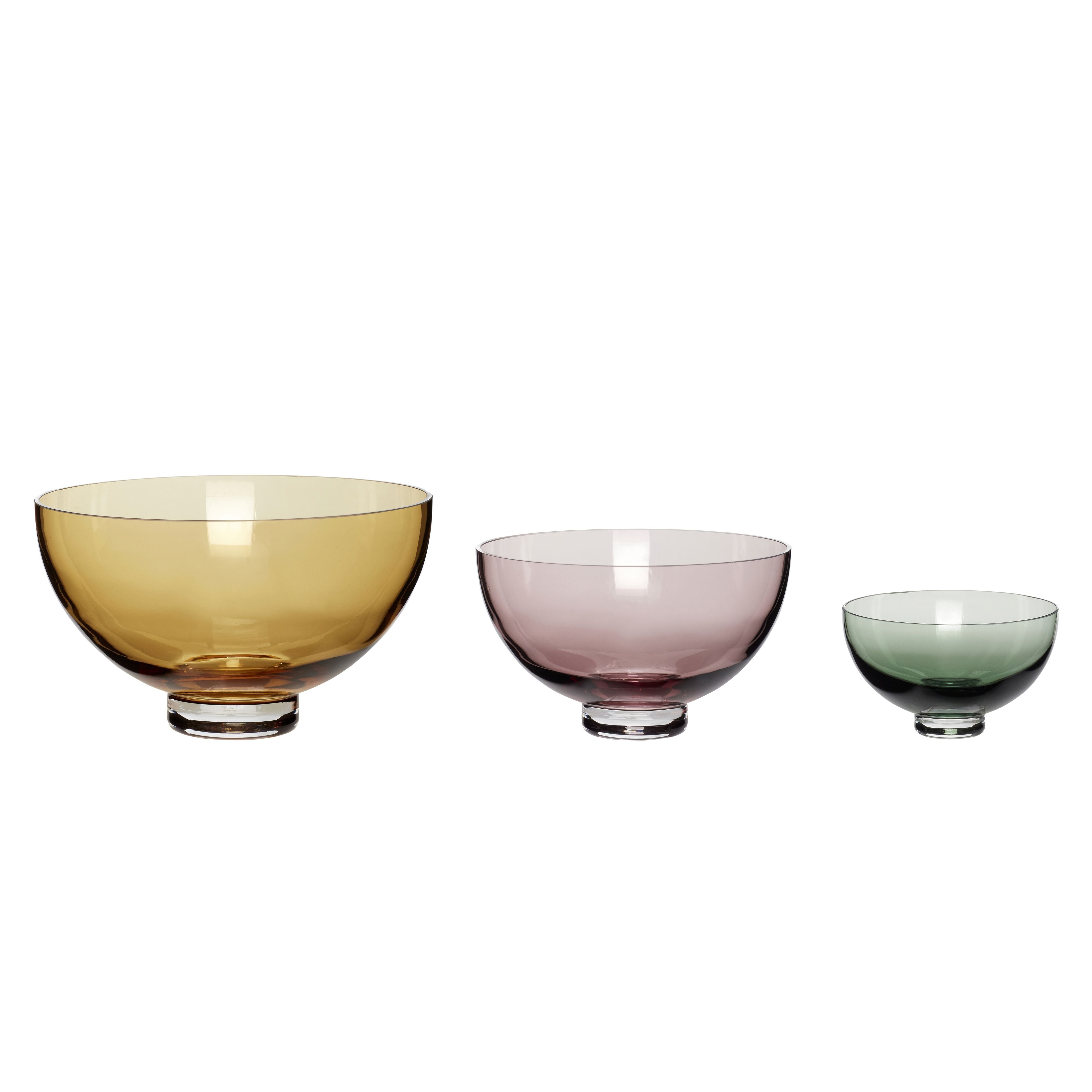 [product_category]-Hübsch Radient Bowls (Set Of 3), Multicolour-Hübsch-5712772101353-481202-HUB-1