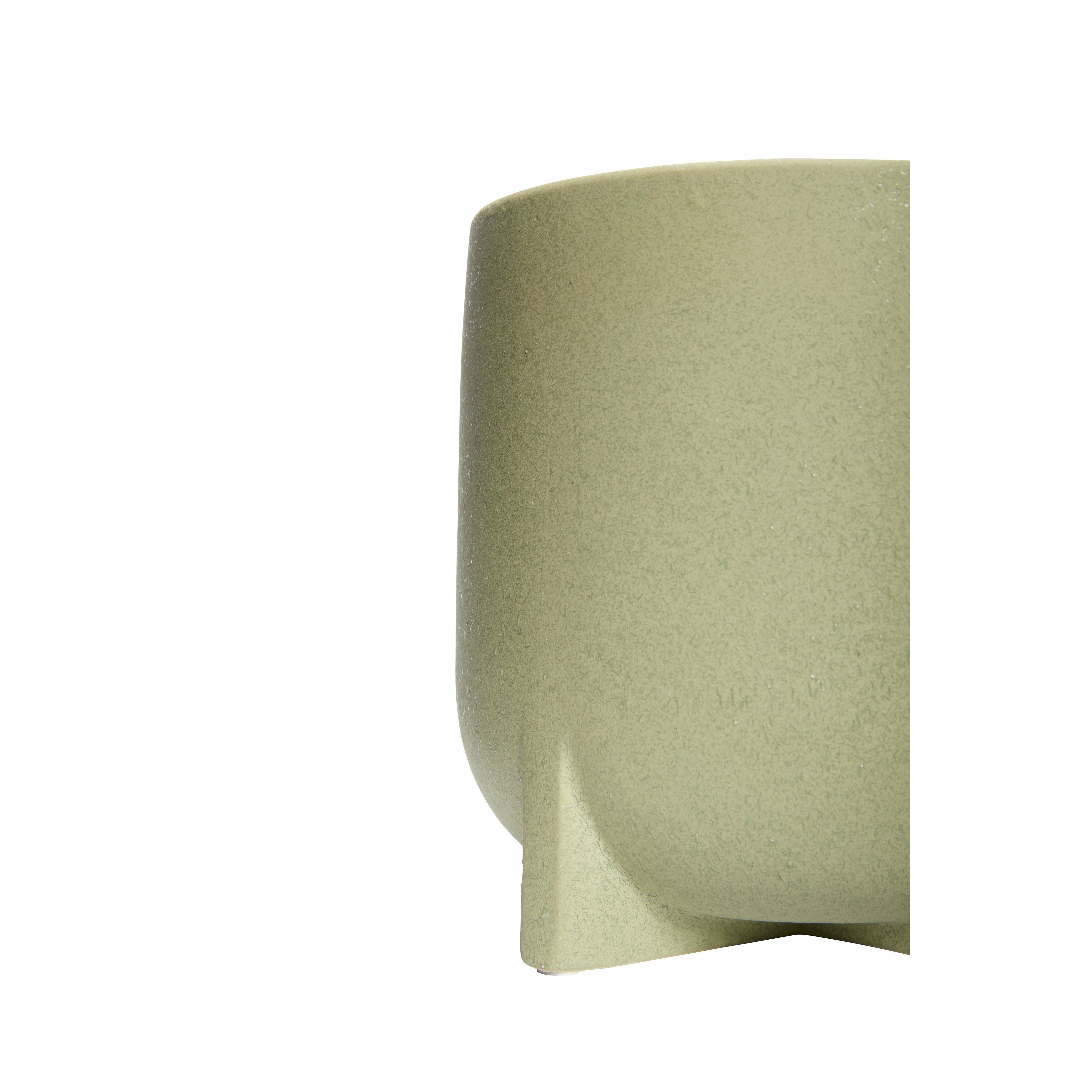 [product_category]-Hübsch Split Pot Ceramic Green Set Of 2-Hübsch-5712772110560-671305-HUB-2