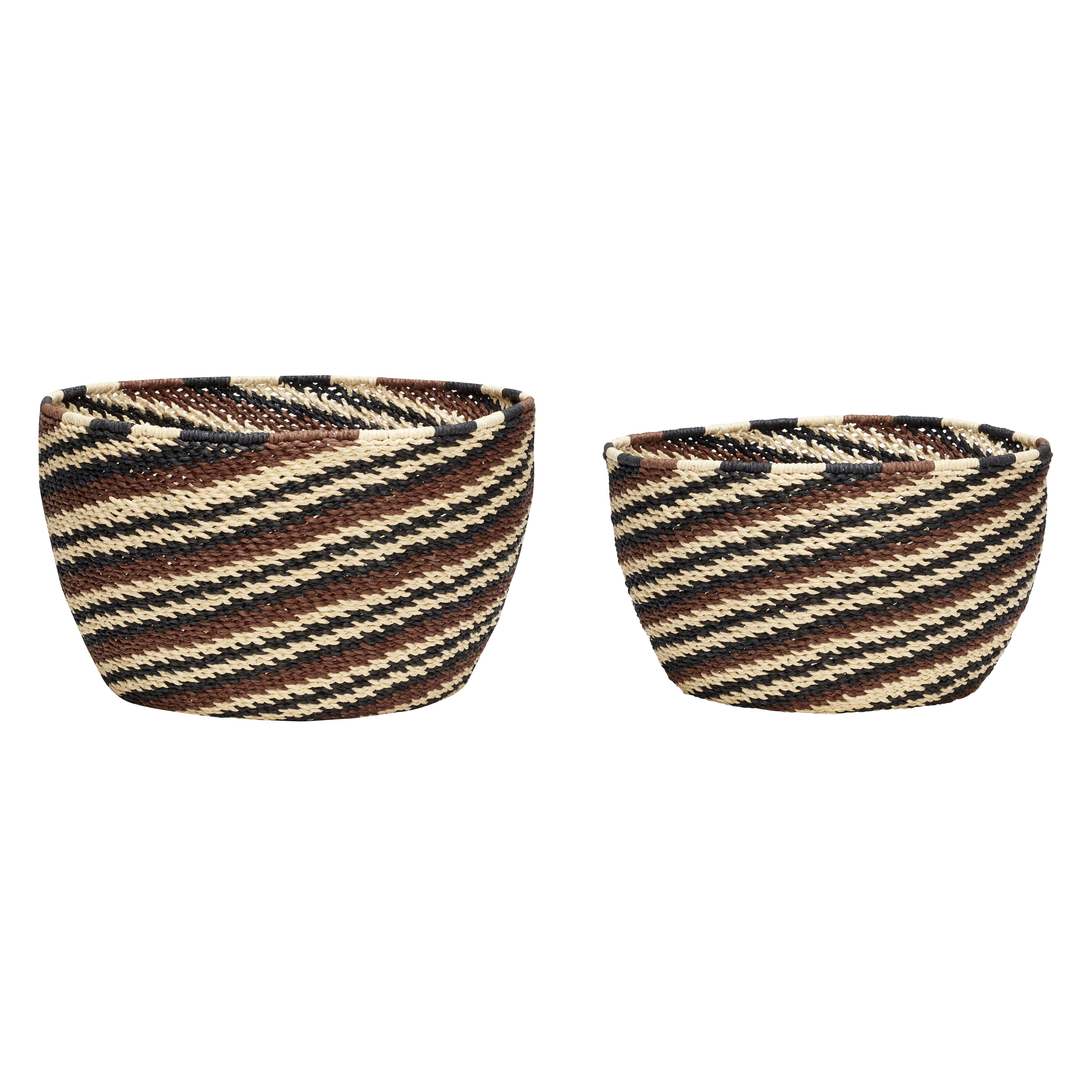 [product_category]-Hübsch Stream Baskets (Set Of 2), Multicolour-Hübsch-5712772072998-511110-HUB-2