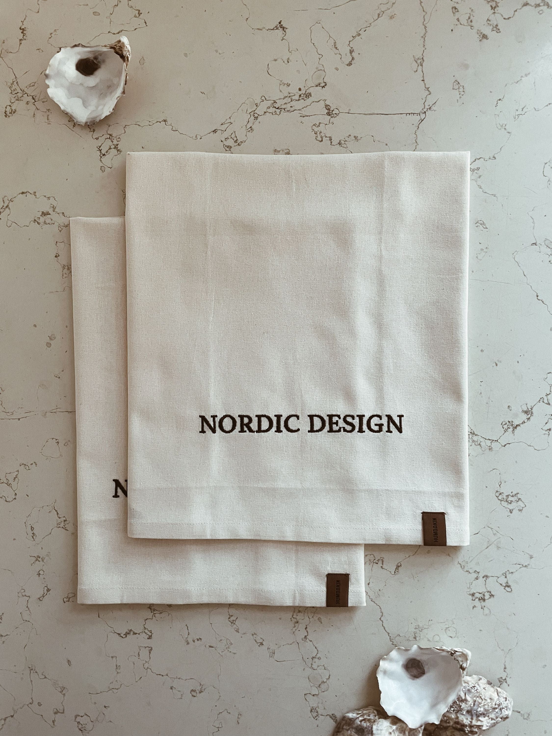[product_category]-Humdakin Nordic Design Tea Towel Set Of 2, Shell-Humdakin-5713391019678-591-029-HUM-3