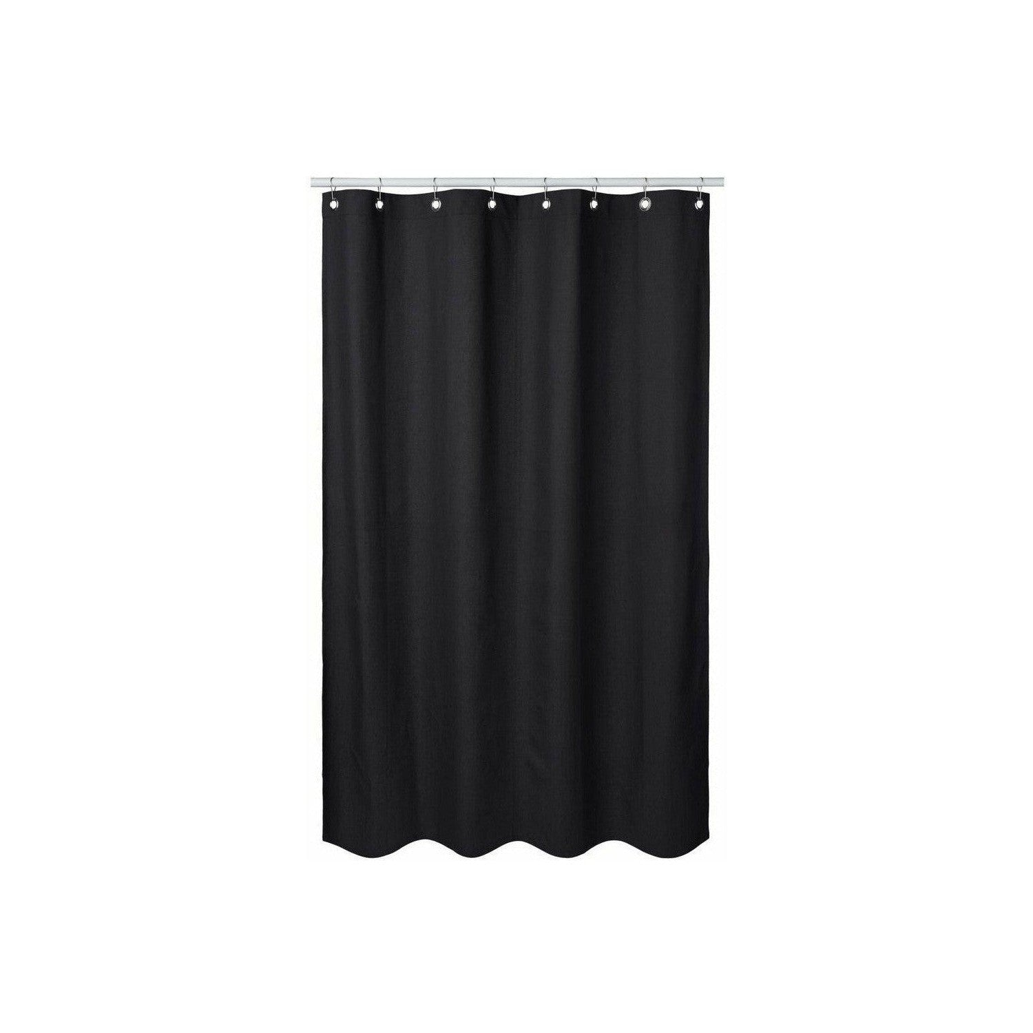 [product_category]-Humdakin Shower Curtain Made Of Organic Cotton, Coal-Humdakin-5713391012990-351-020-HUM-1
