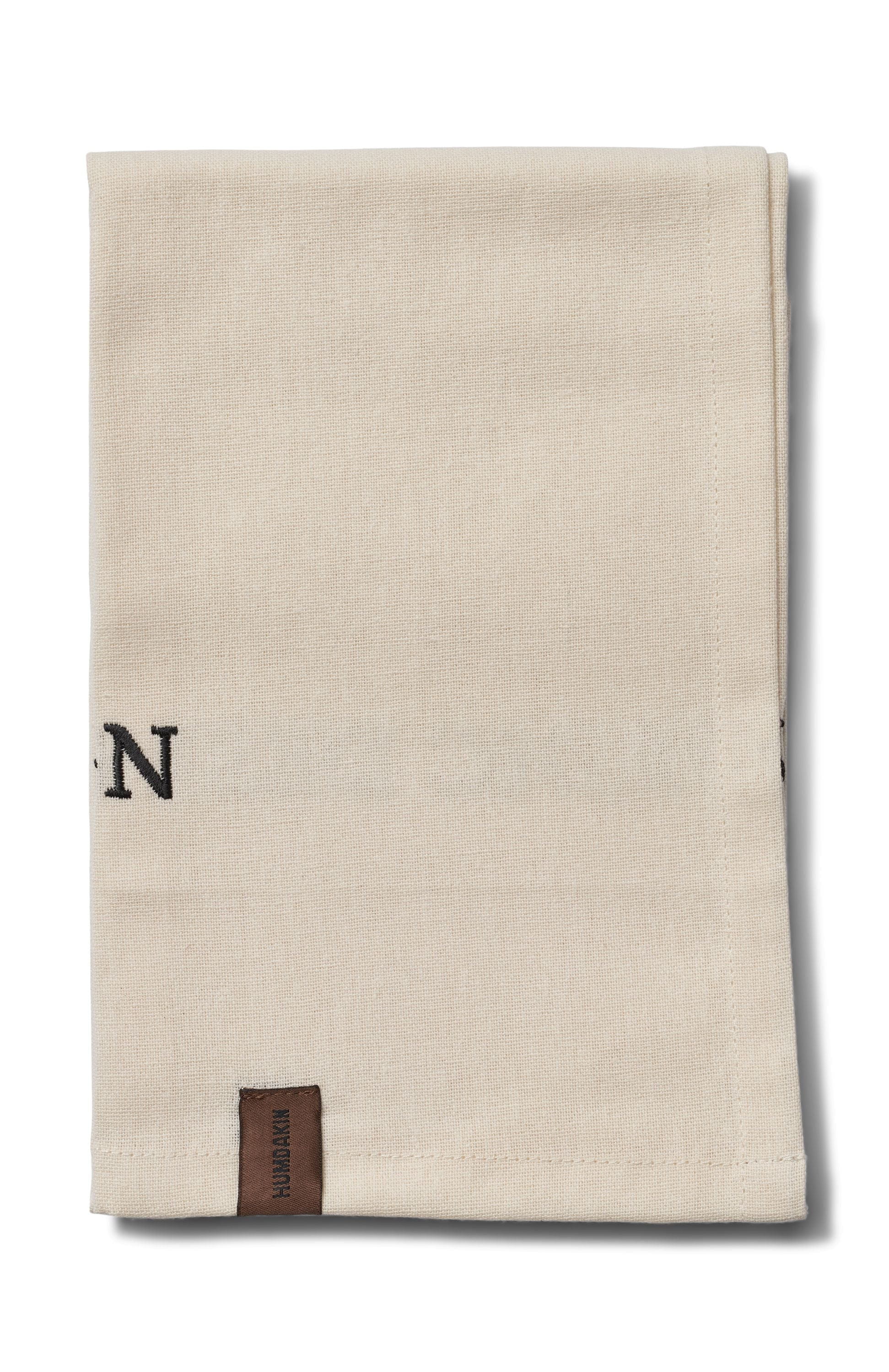 [product_category]-Humdakin Tea Towel Set Of 2, Shell-Humdakin-5713391019654-590-029-HUM-2