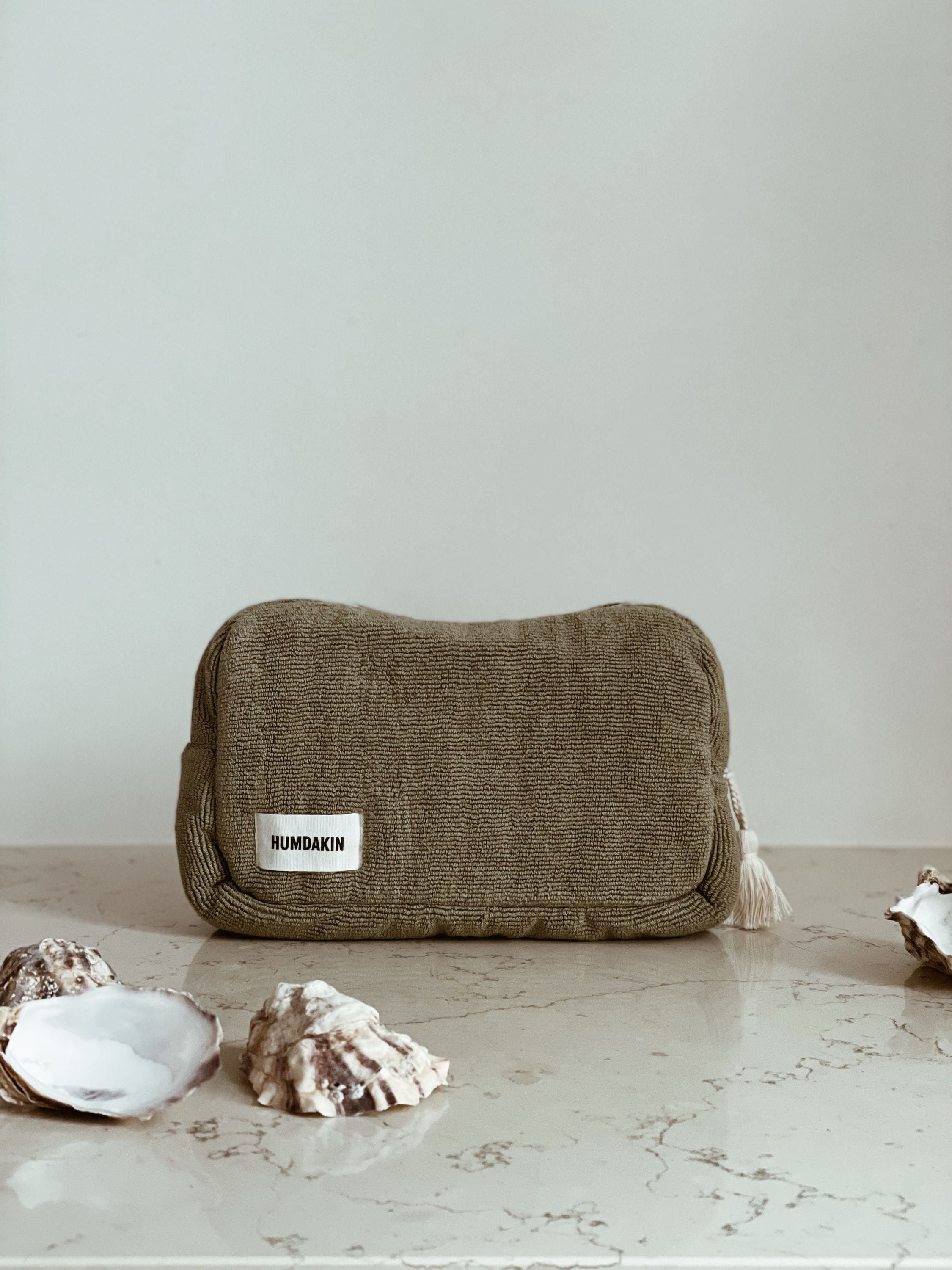 Sac de toilette Humdakin Terry, thé vert