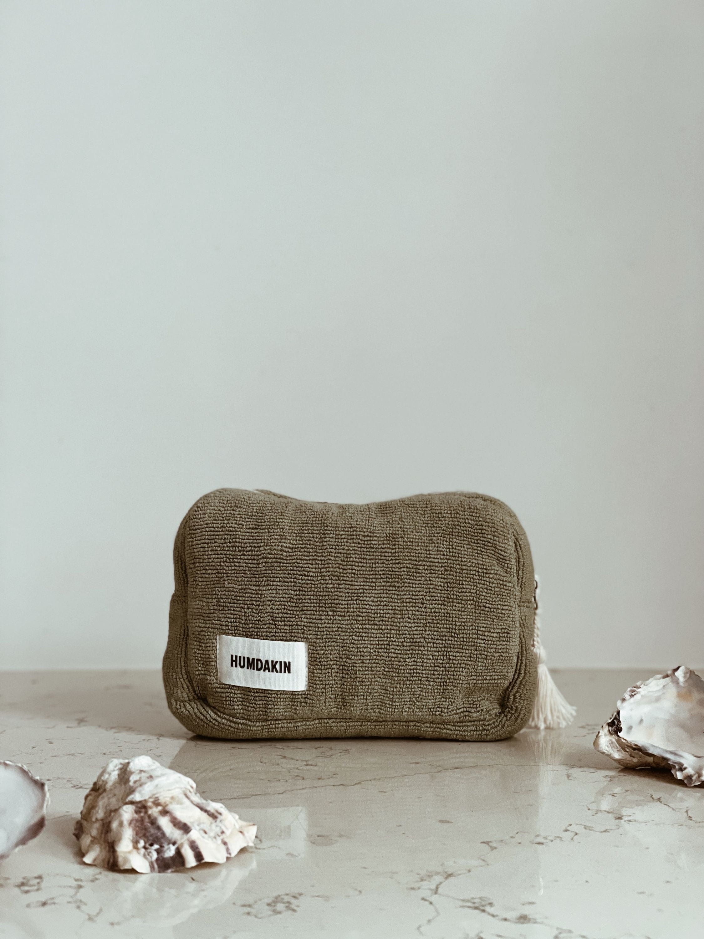 Sac de toilette Humdakin Terry, thé vert