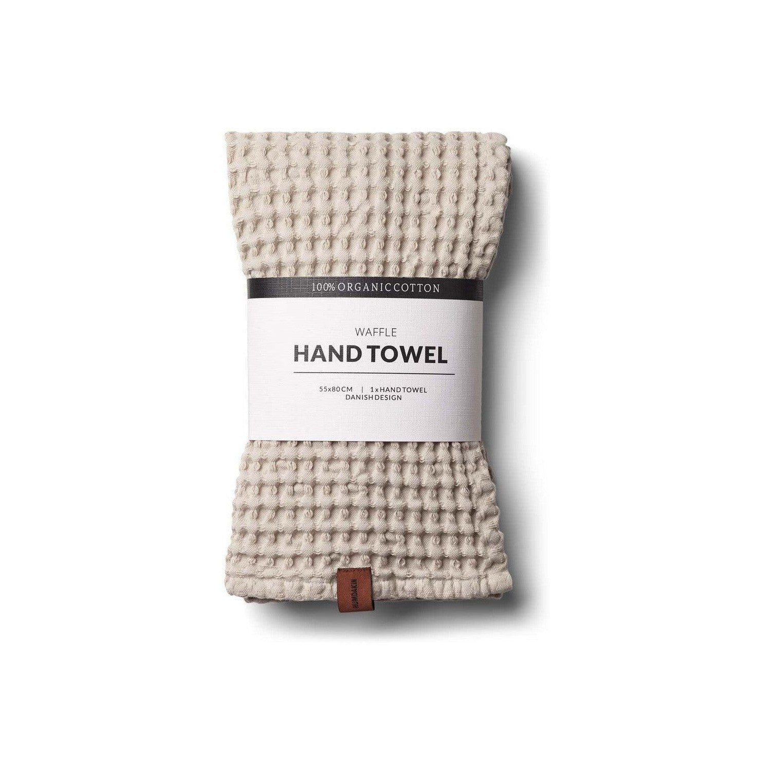 [product_category]-Humdakin Waffle Towel, Light Stone-Humdakin-5713391007057-2351-HUM-1