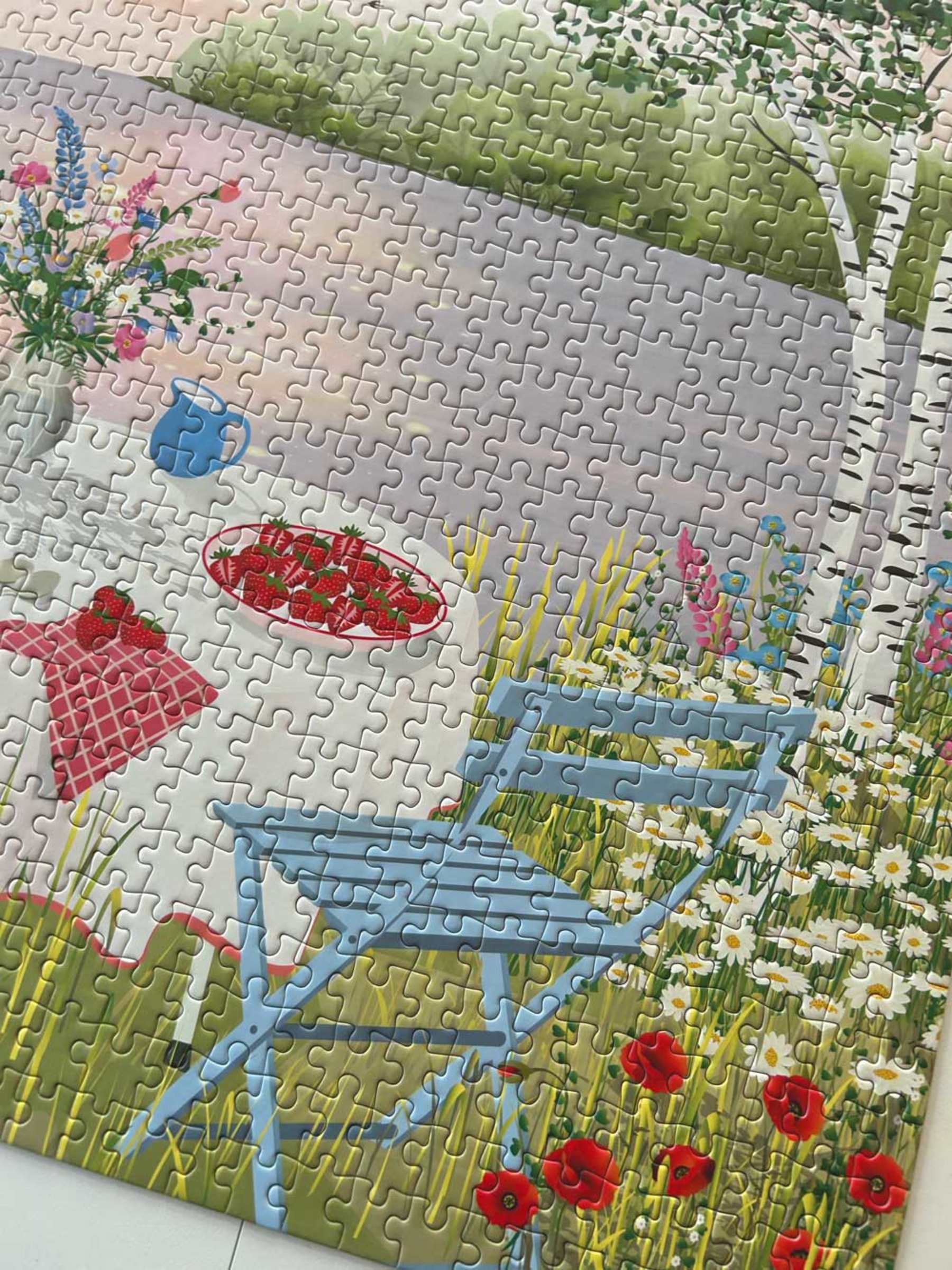 Vissevasse Sweet Strawberries Puzzle 1000 Pcs