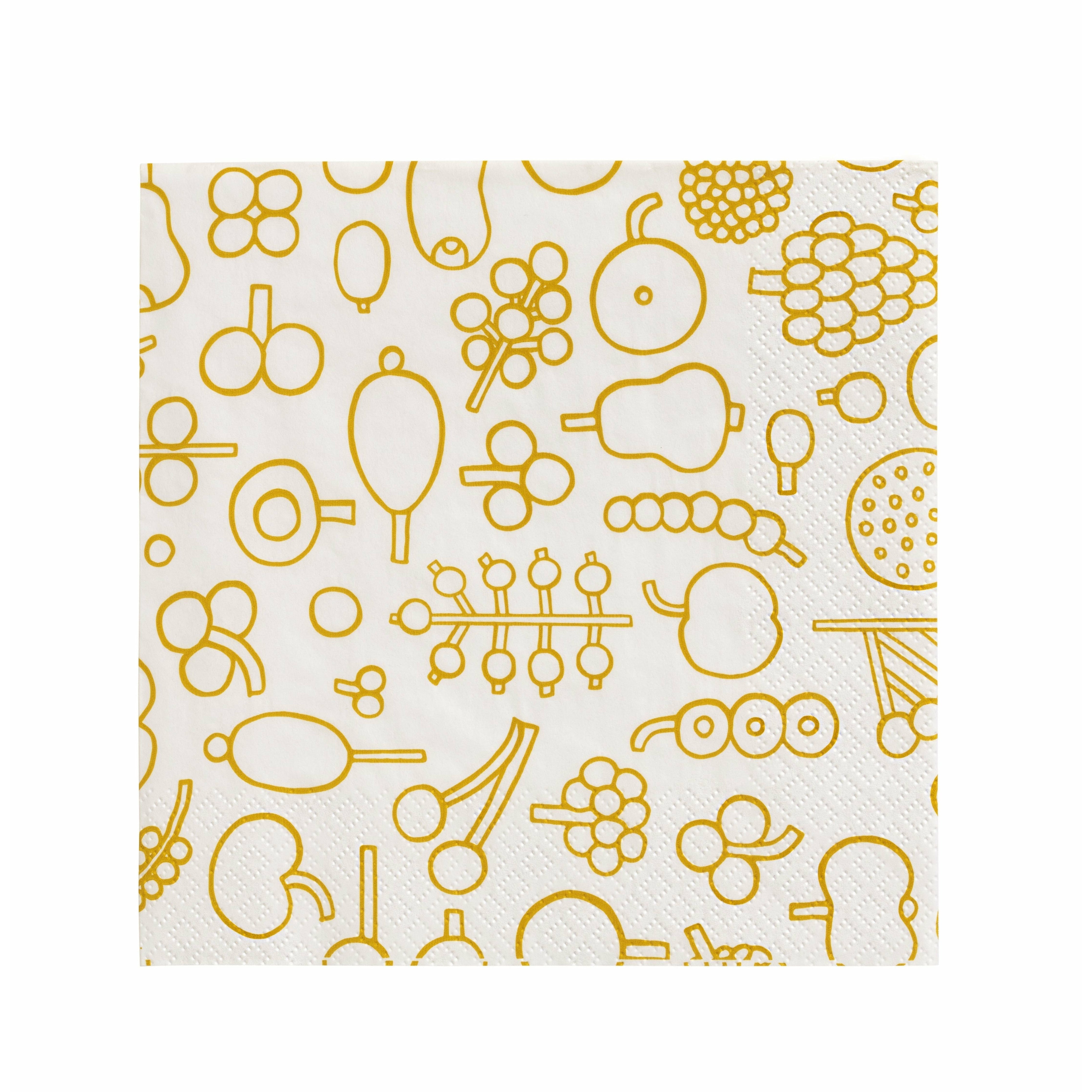 [product_category]-Iittala Oiva Toikka Paper Napkins 33x33cm, Frutta Yellow-Iittala-6411923675277-1063052-IIT-1