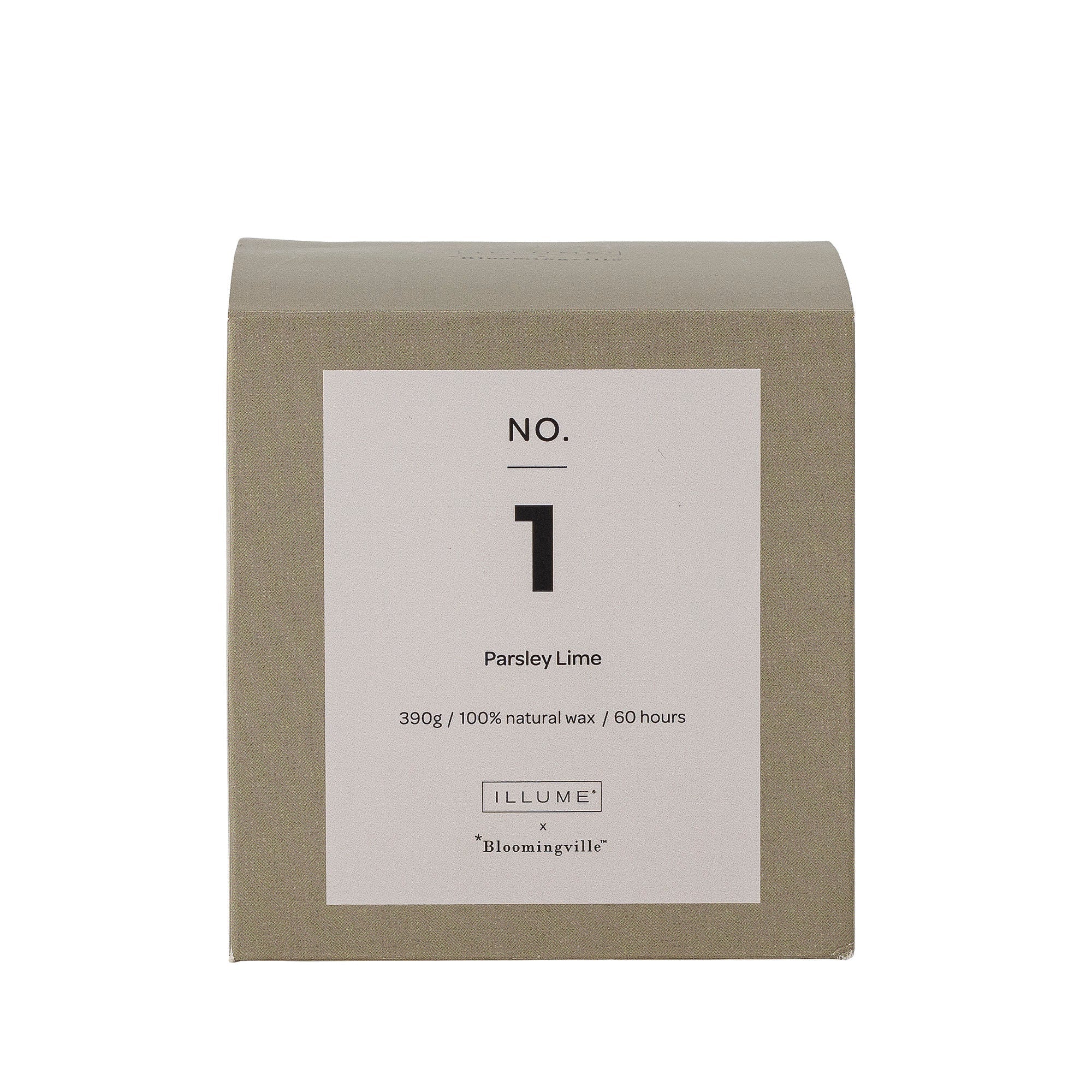 [product_category]-Illume X Bloomingville NO.1-Parsley Lime Scent Candle, Green, Wax-Illume X Bloomingville-5711173267804-82052393-BLO-3