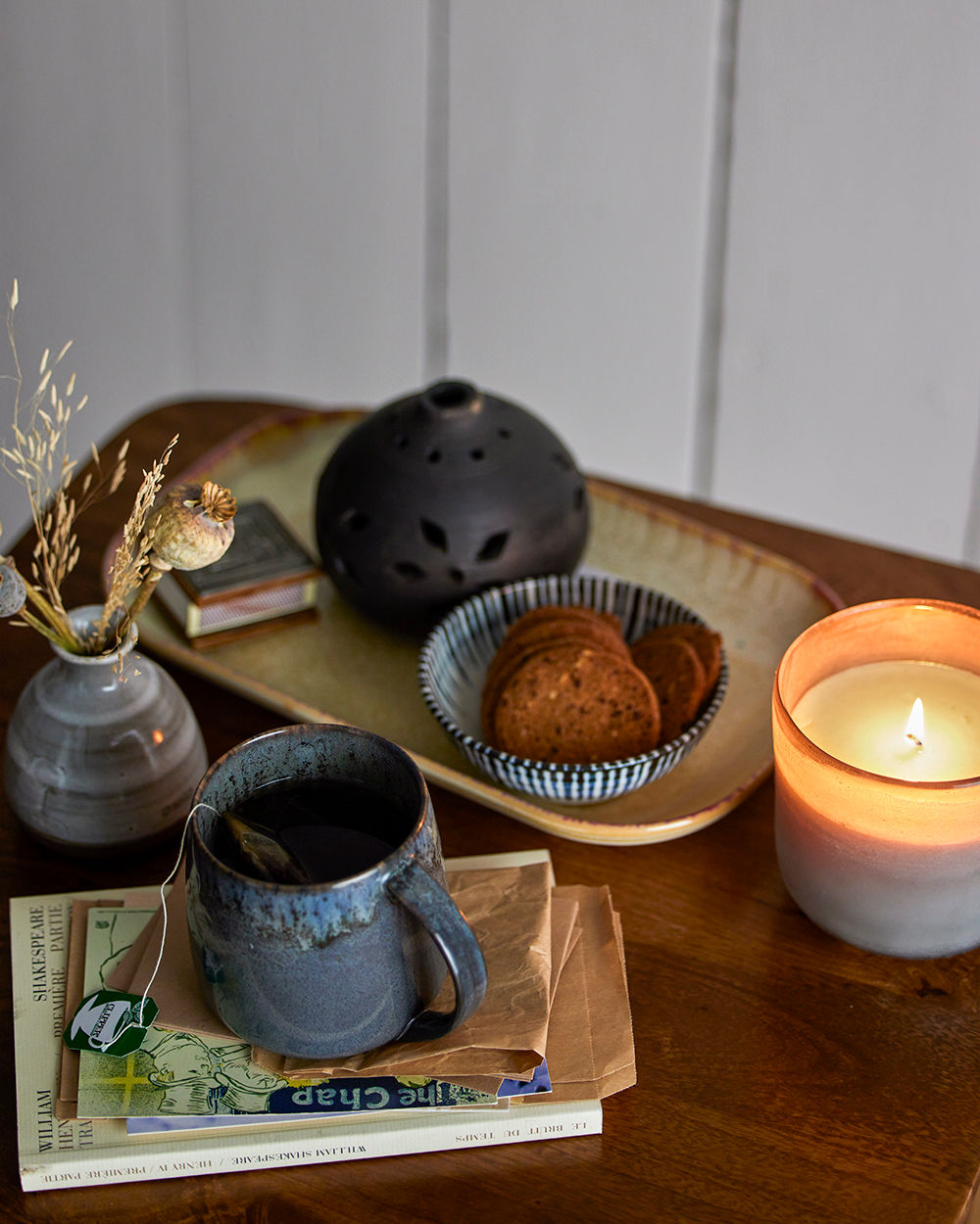 [product_category]-Illume X Bloomingville NO.3-Santal Fig Scent Candle, Blue, Natural Wax-Illume X Bloomingville-5711173267828-82052403-BLO-8