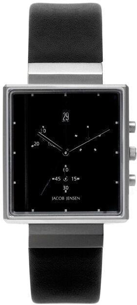 [product_category]-Jacob Jensen Rectangular 805 Wristwatch, ø32-Jacob Jensen-5705671008052-32805-JAC-1