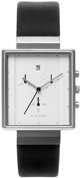 [product_category]-Jacob Jensen Rectangular 806 Wristwatch, ø32-Jacob Jensen-5705671008069-32806-JAC-1