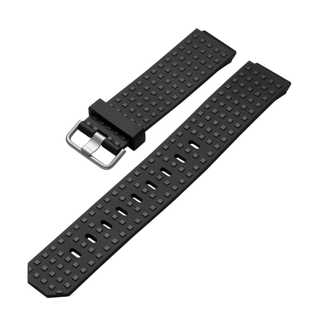 [product_category]-Jacob Jensen Rubber Strap 12 15 Mm Titanium Clasp Clear Line, Black-Jacob Jensen-4045346114970-570041510m-JAC-1