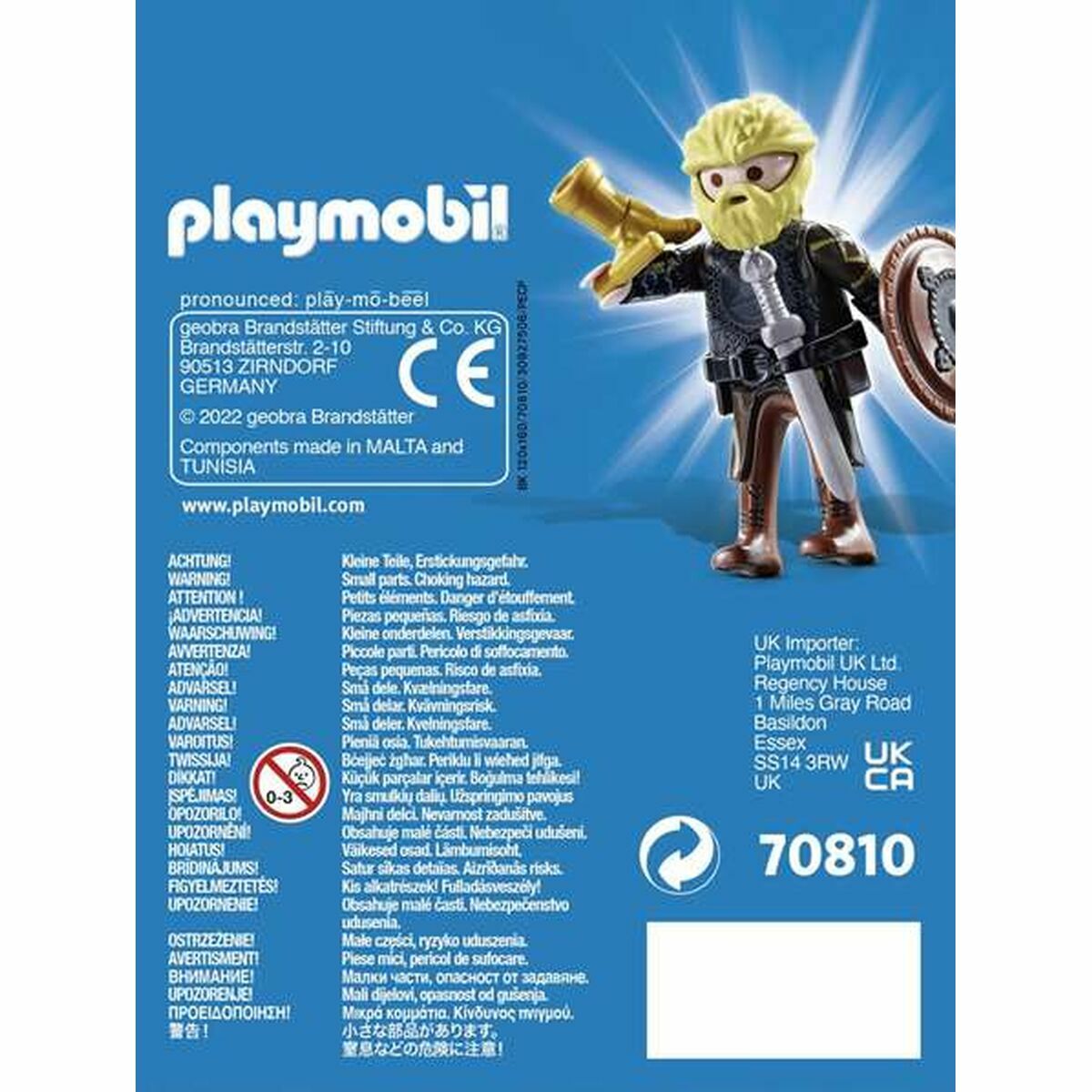 [product_category]-Jointed Figure Playmobil Playmo-Friends 70810 Male Viking (6 pcs)-Playmobil-S2415265-2