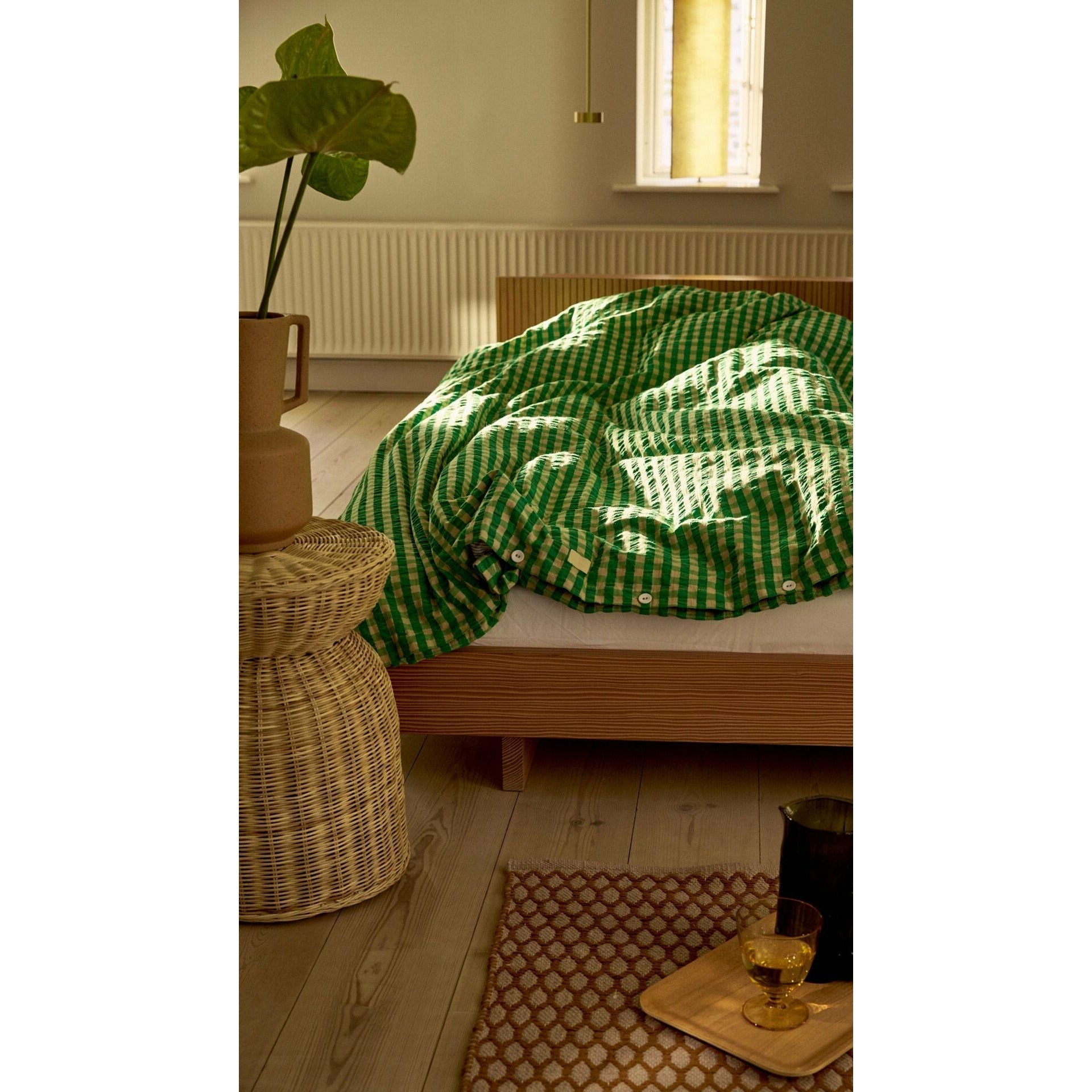 [product_category]-Juna Bæk & Bølge Bed Linen 140x200 Cm, Green/Sand-Juna-5713397365205-636520-JUN-6