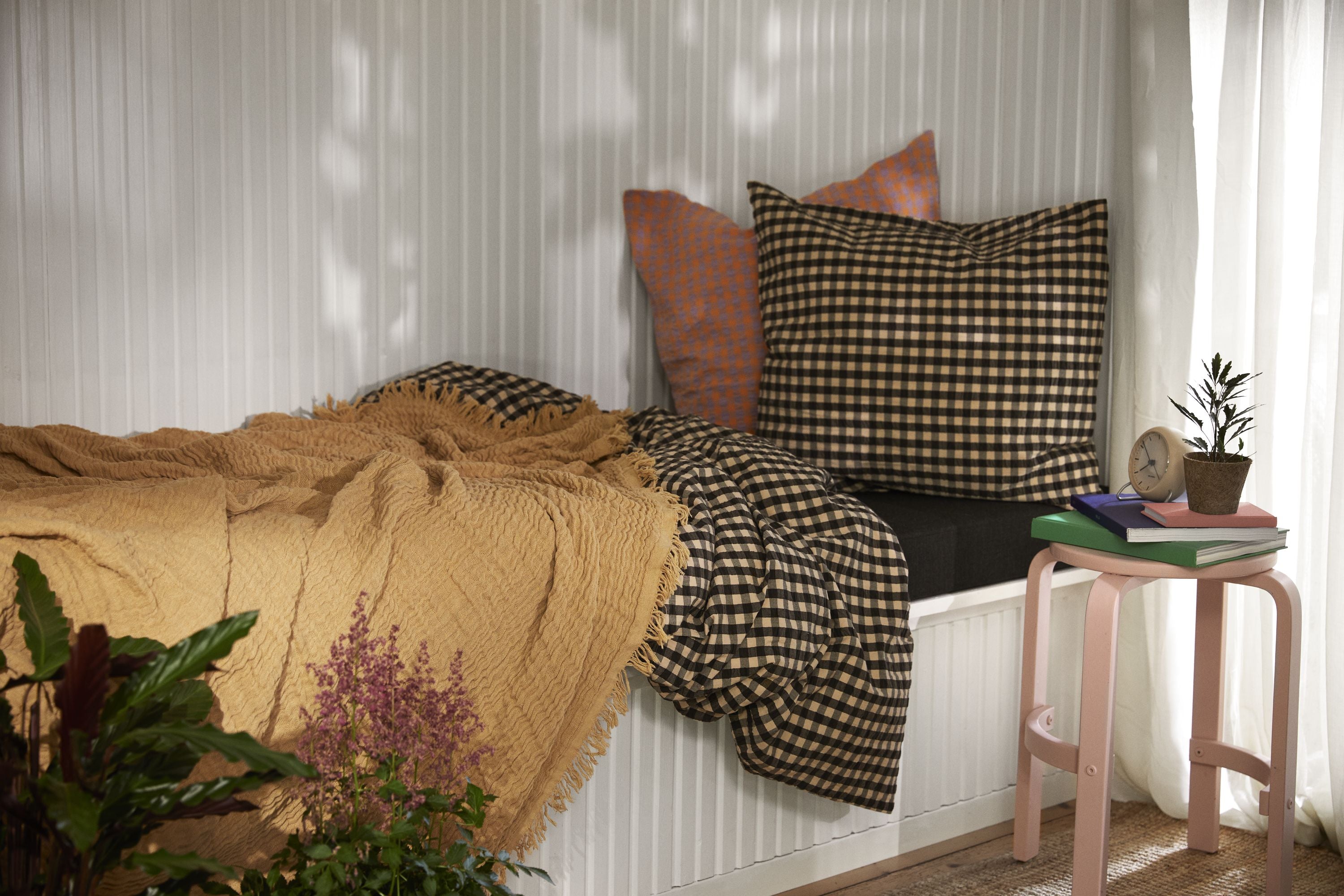 [product_category]-Juna Bæk&Bølge Bed Linen 140x200 Cm, Black/Sand-Juna-5713397370926-637092-JUN-9
