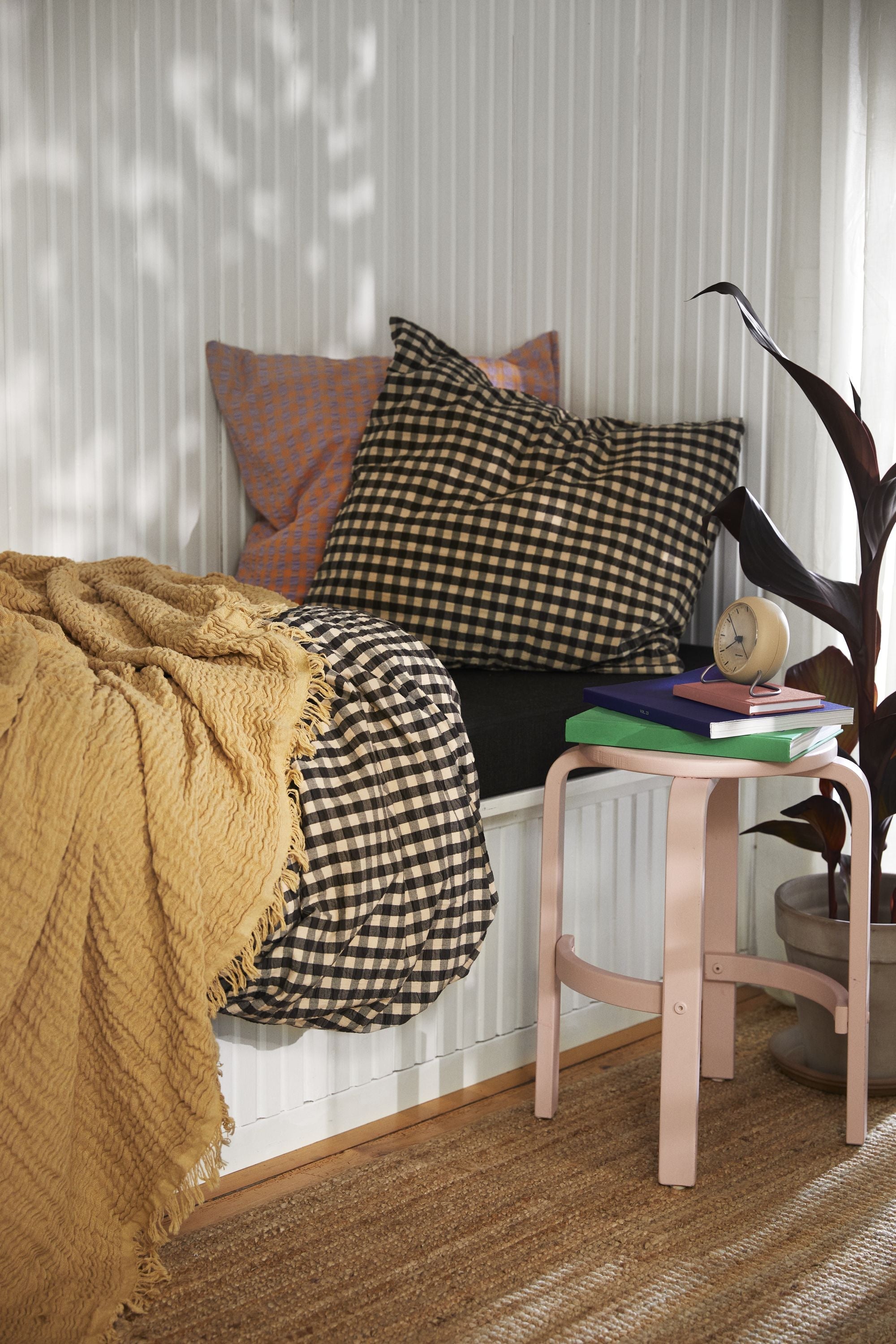 [product_category]-Juna Bæk&Bølge Bed Linen 140x220 Cm, Black/Sand-Juna-5713397370933-637093-JUN-11