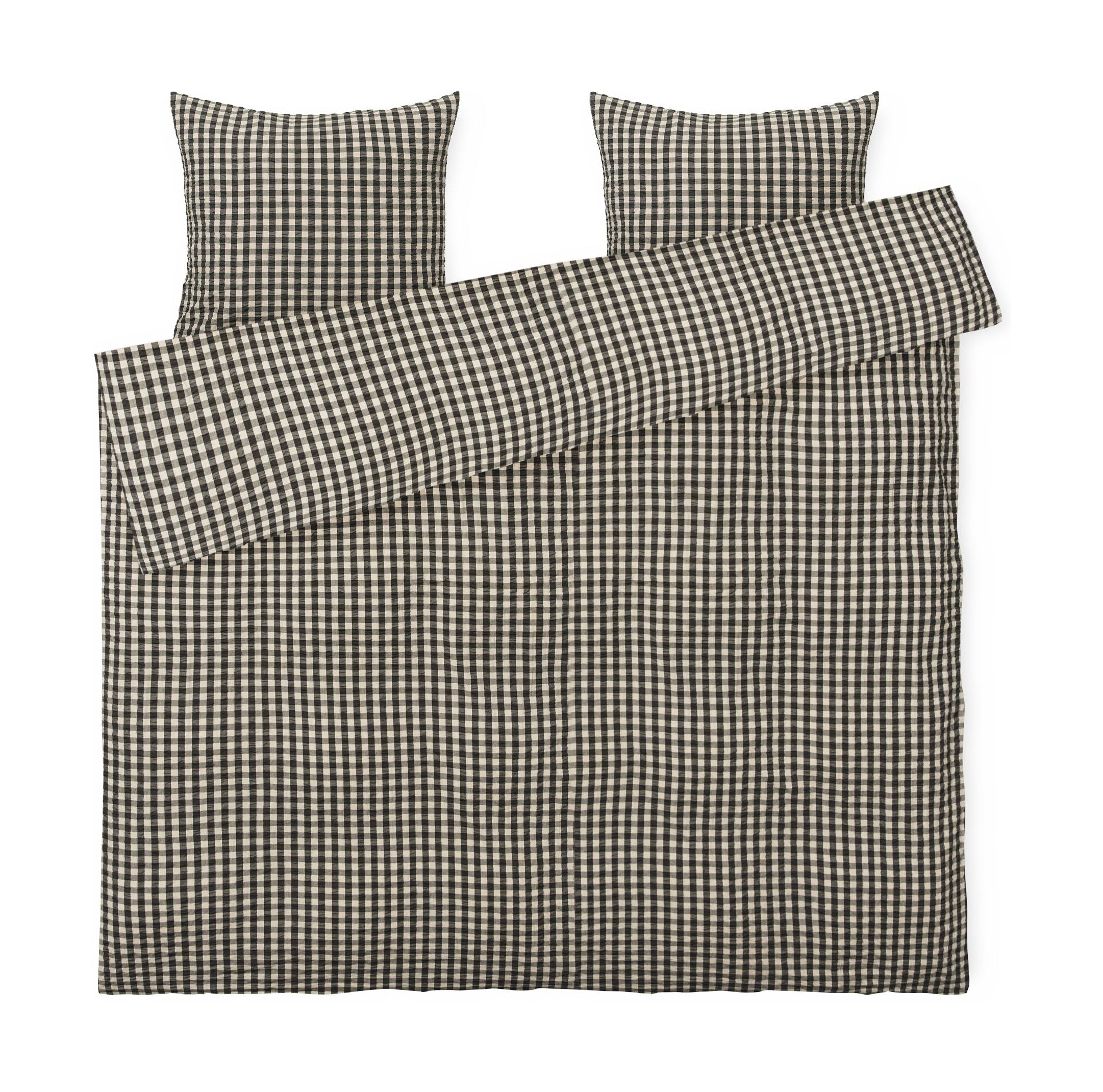 [product_category]-Juna Bæk&Bølge Bed Linen 200x220 Cm, Black/Sand-Juna-5713397370940-637094-JUN-1