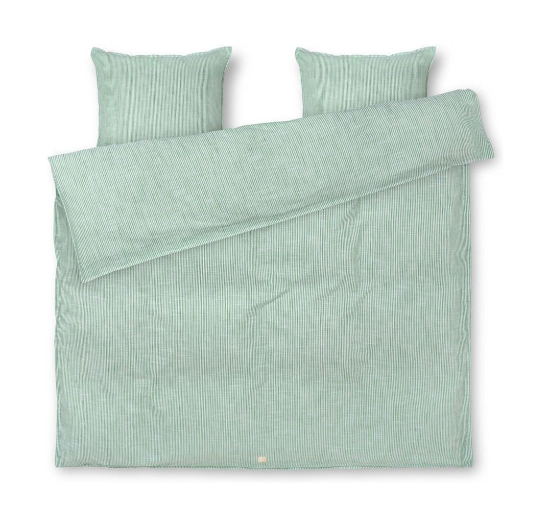 [product_category]-Juna Monochrome Lines Bed Linen 200 X220 Cm, Green/White-Juna-5713397360705-636070-JUN-1