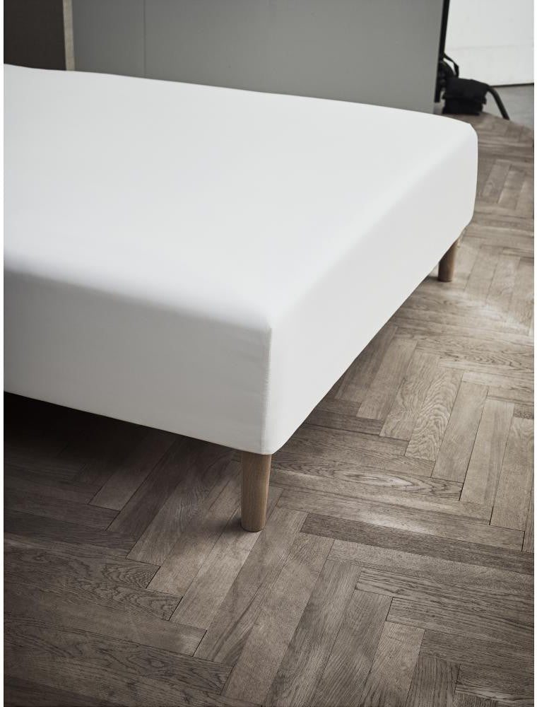 [product_category]-Juna Percale Box Sheet White, 120x30x200 Cm-Juna-5703522549822-618210-JUN-1
