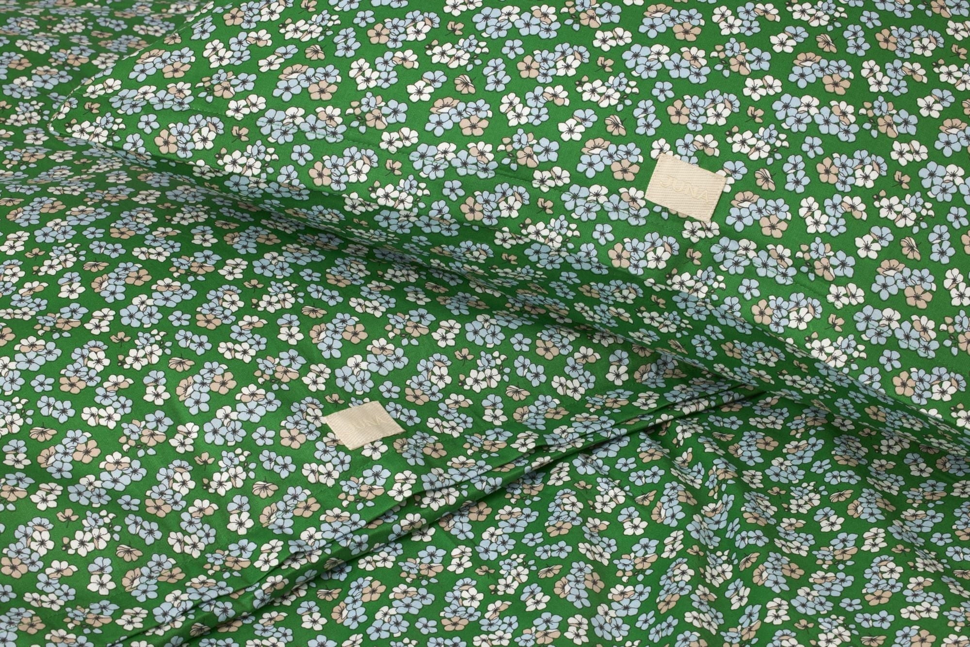 [product_category]-Juna Pleasantly Bed Linen 140x220 Cm, Green-Juna-5713397360231-636023-JUN-13