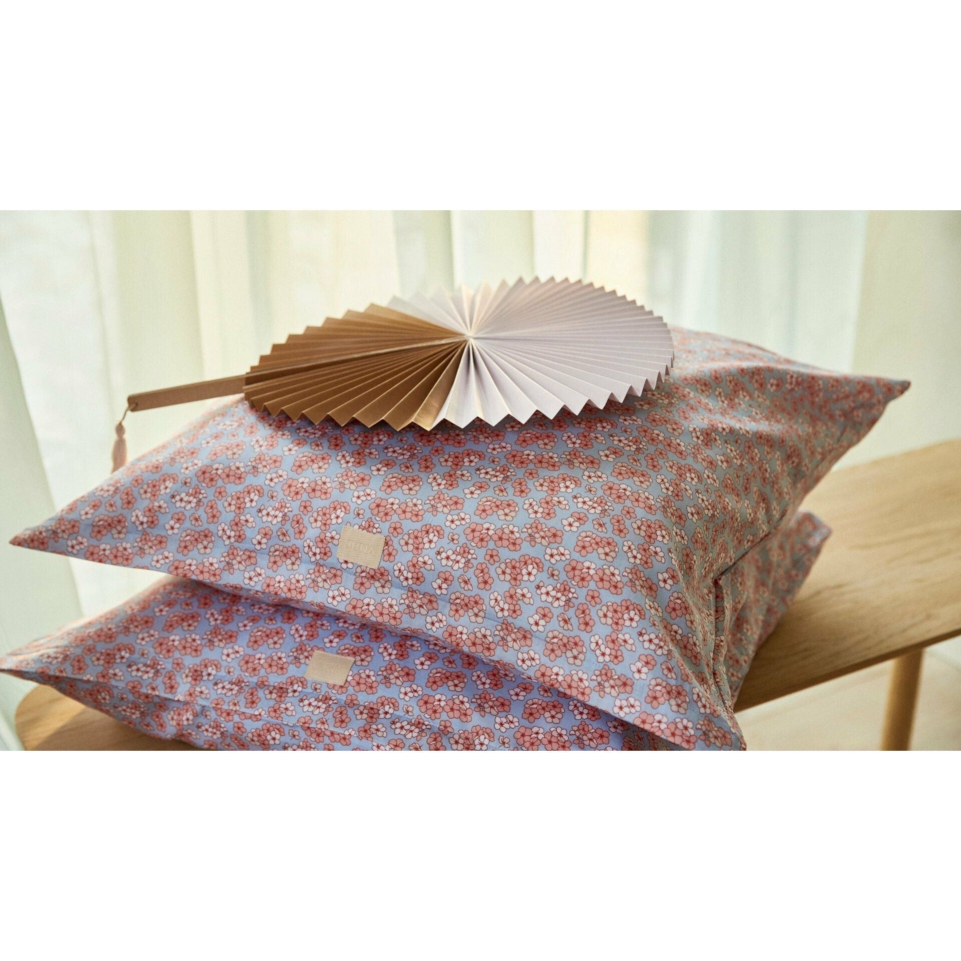 [product_category]-Juna Pleasantly Pillowcase 63x60 Cm, Light Blue-Juna-5713397365694-636569-JUN-2