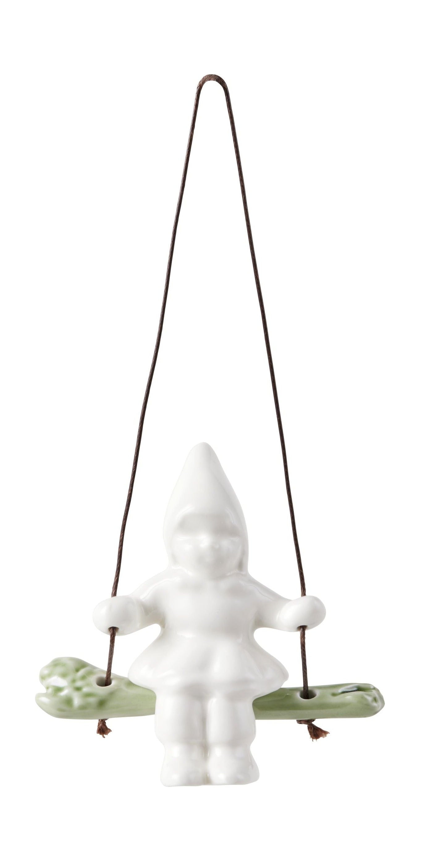 [product_category]-Kähler Christmas Tales Swinging Girl H8 Cm, White-Kähler-5703779187549-690064-KAH-1