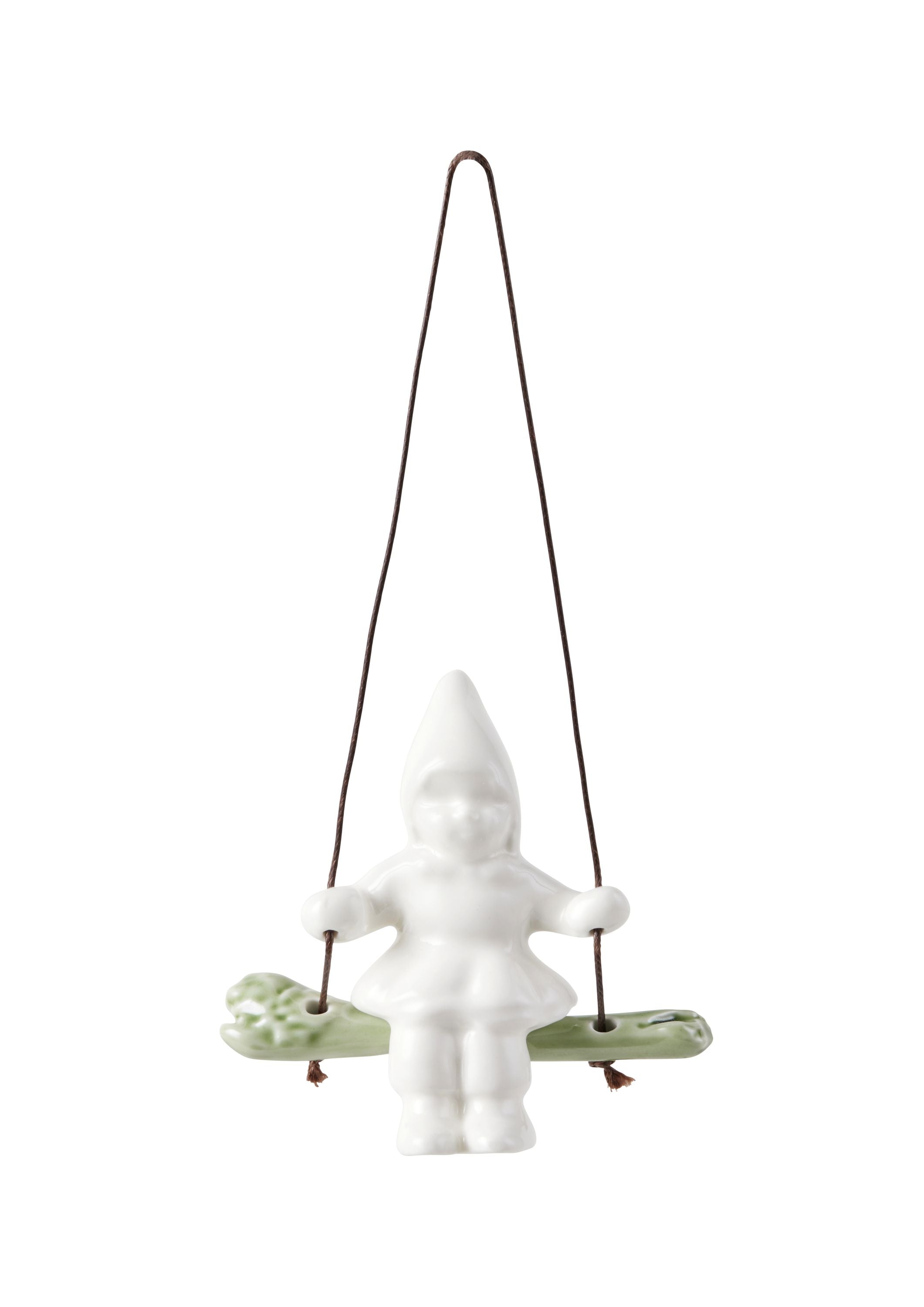 [product_category]-Kähler Christmas Tales Swinging Girl H8 Cm, White-Kähler-5703779187549-690064-KAH-10