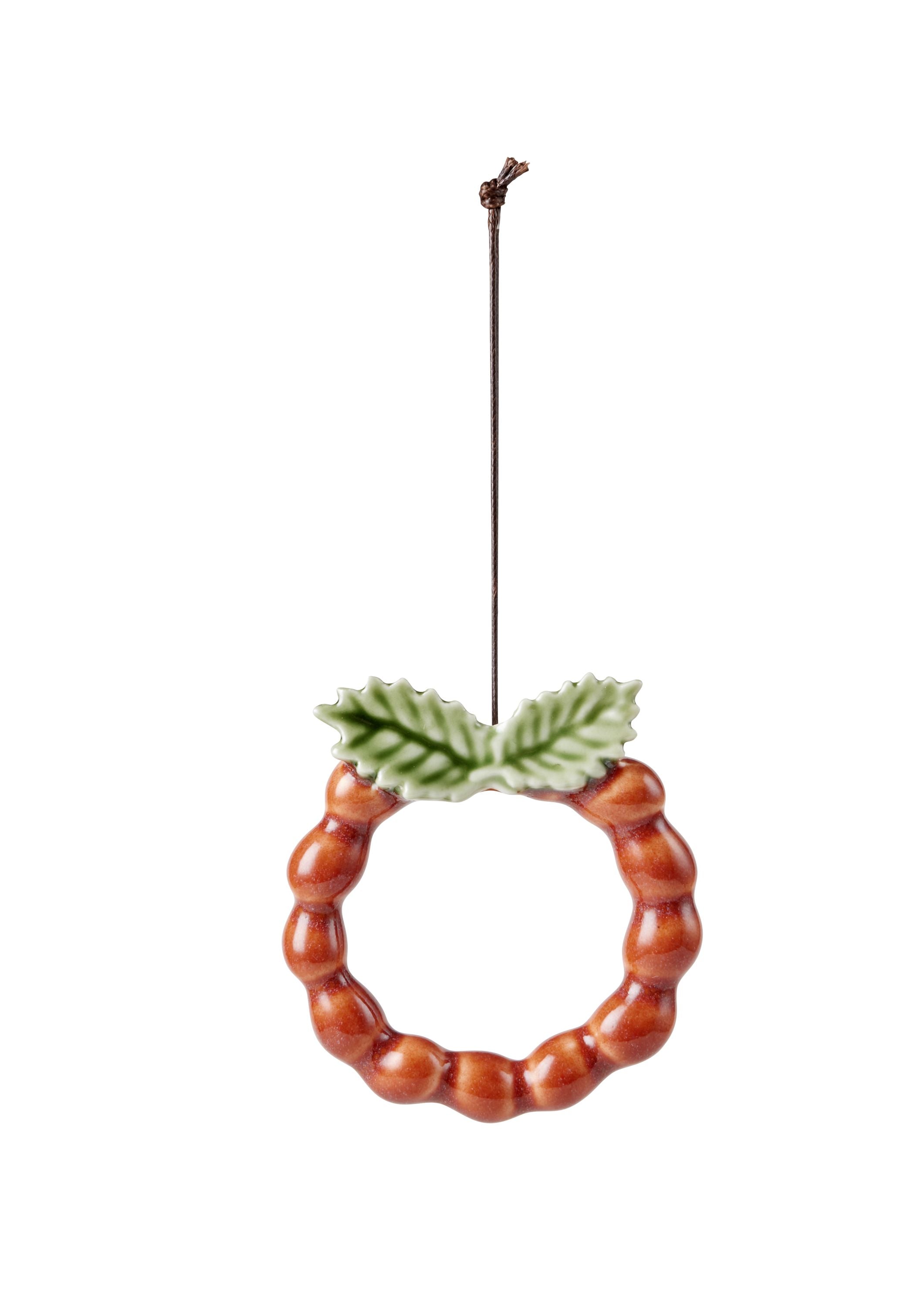 [product_category]-Kähler Christmas Tales Wreath H7 Cm, Red-Kähler-5703779187525-690062-KAH-10