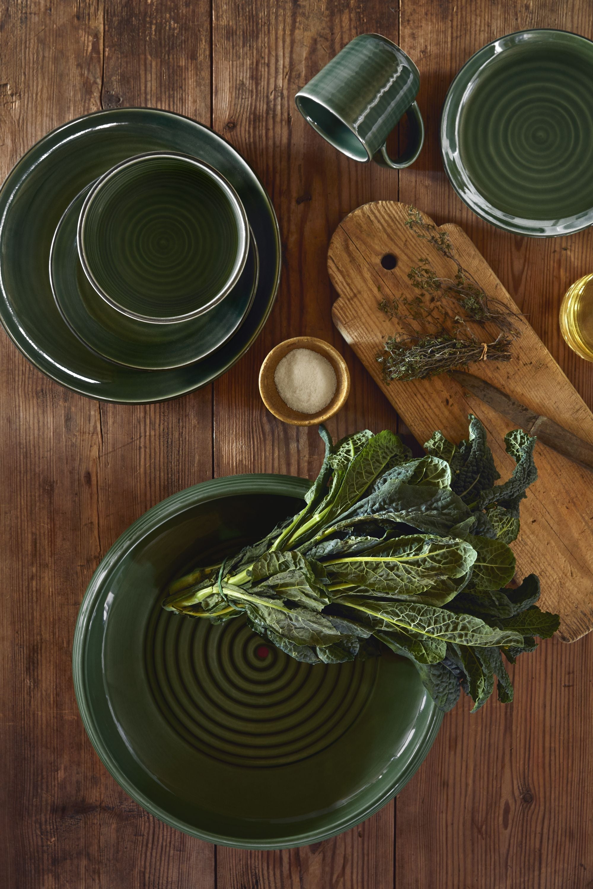 [product_category]-Kähler Colore Bowl ø19 Cm, Sage Green-Kähler-5703779187990-690644-KAH-5