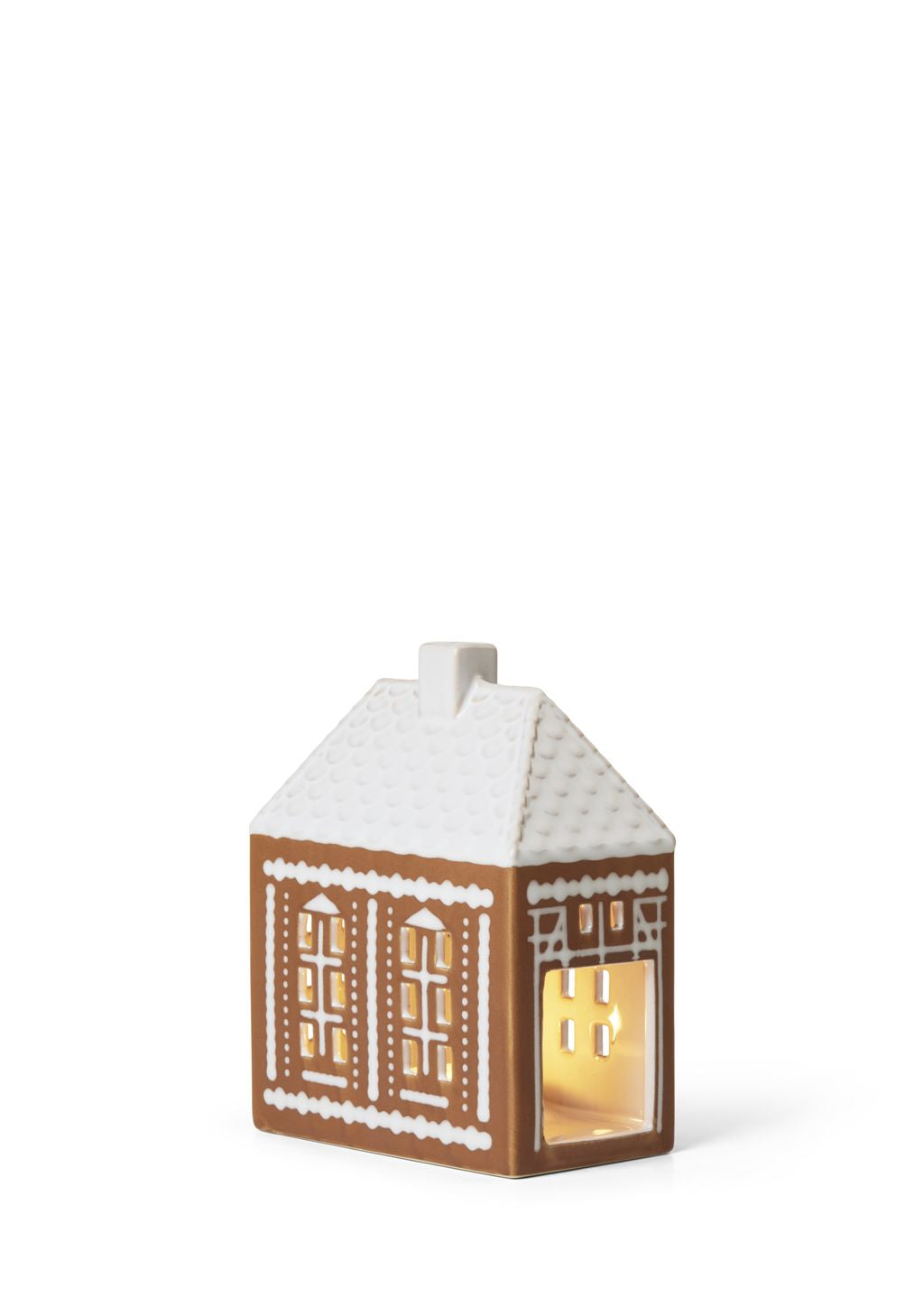 [product_category]-Kähler Gingerbread Lighthouse Brown, Medium-Kähler-5703779184968-693523-KÄH-4