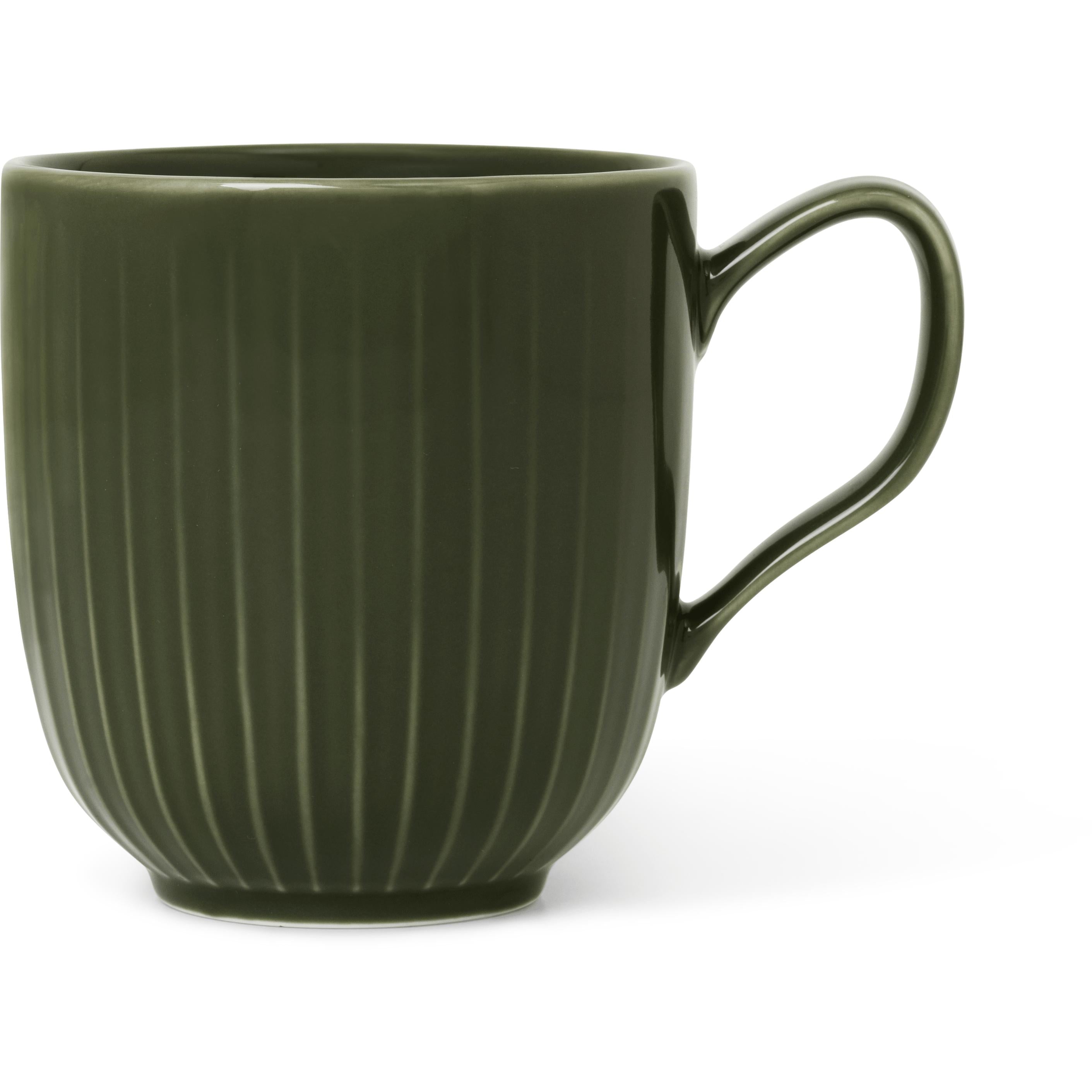 Kähler Hammerhøi Mug 33 Cl, mörkgrön