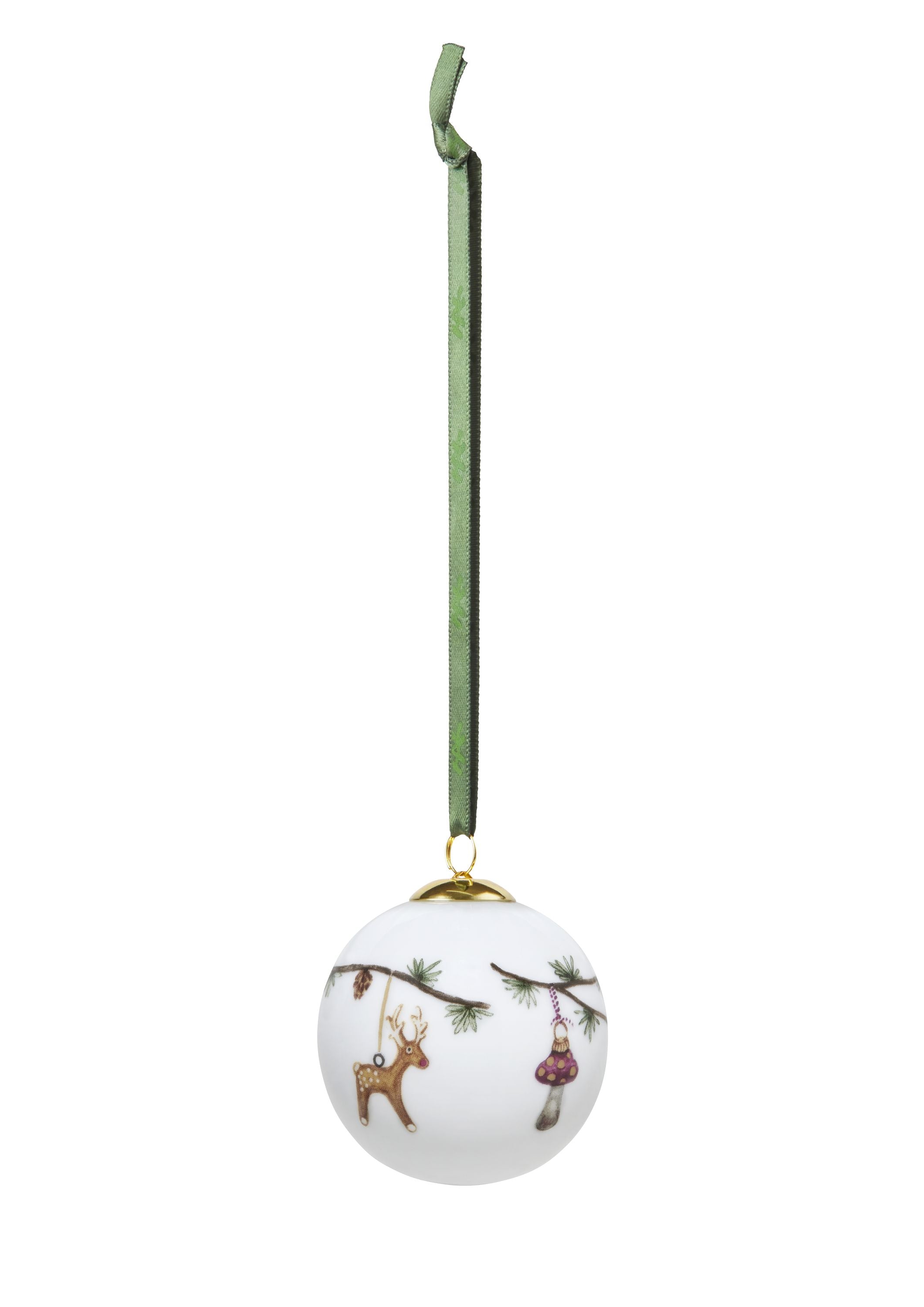 [product_category]-Kähler Hammershøi Christmas Bauble 2023 ø6 Cm White W. Deco-Kähler-5703779187730-693139-KAH-2
