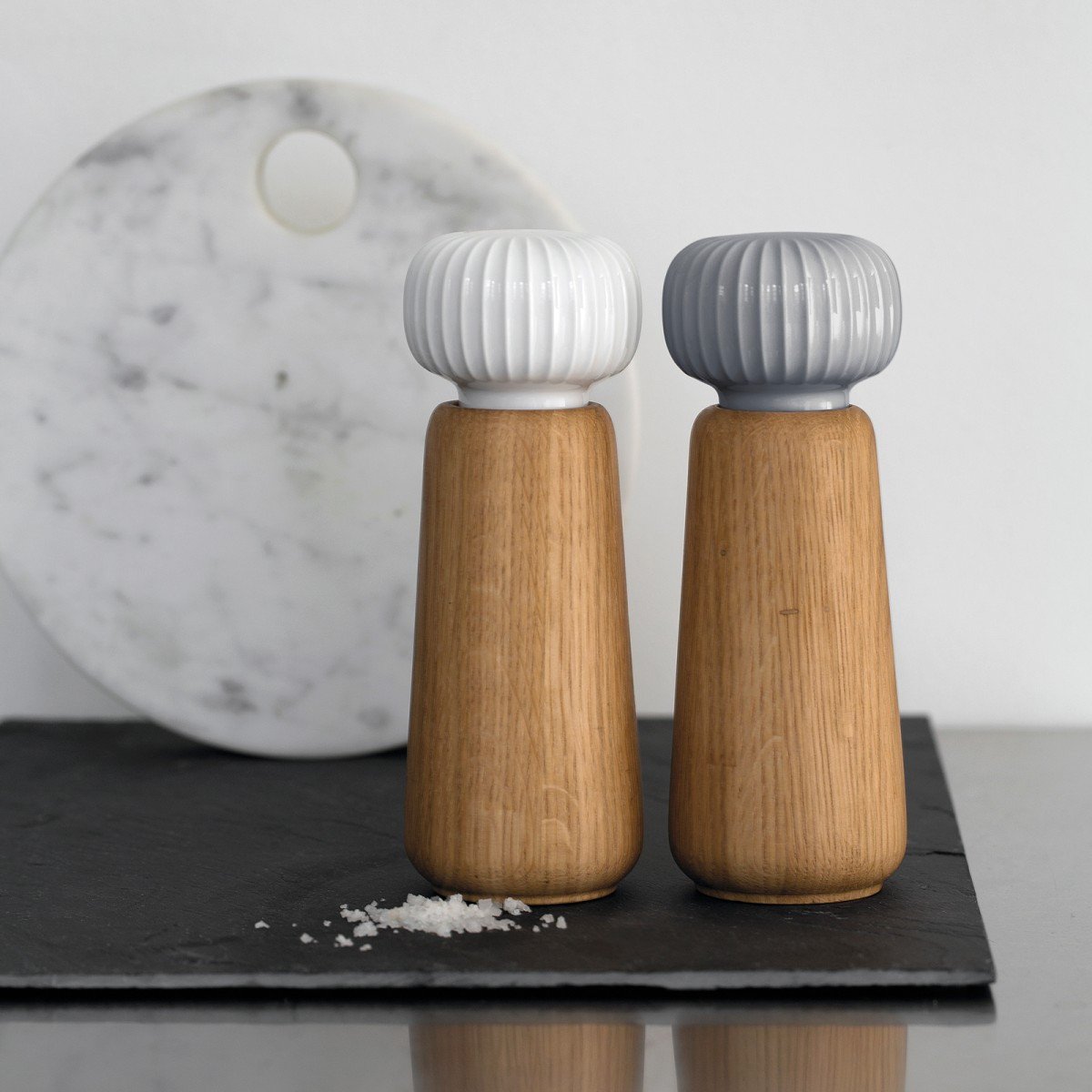 [product_category]-Kähler Hammershøi Salt/Pepper Grinder, White-Kähler-5703779151168-692240-KAE-2