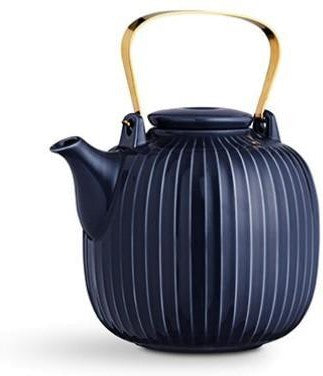 Kähler Hammershøi Teapot, Indigo