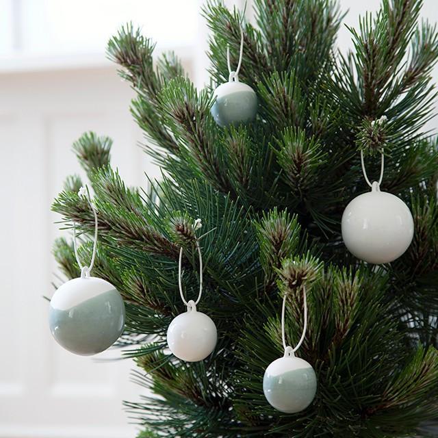 Boules décoratives Kähler Nobili, Green Jade