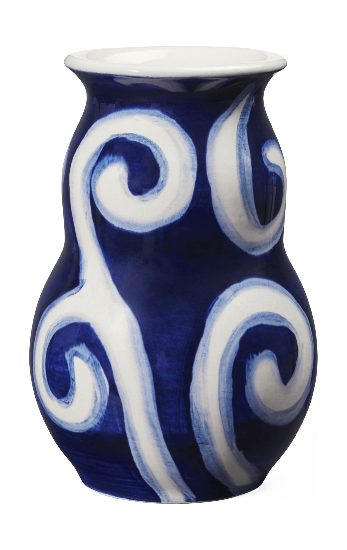 Kähler Tüll Vase H13 cm Blau