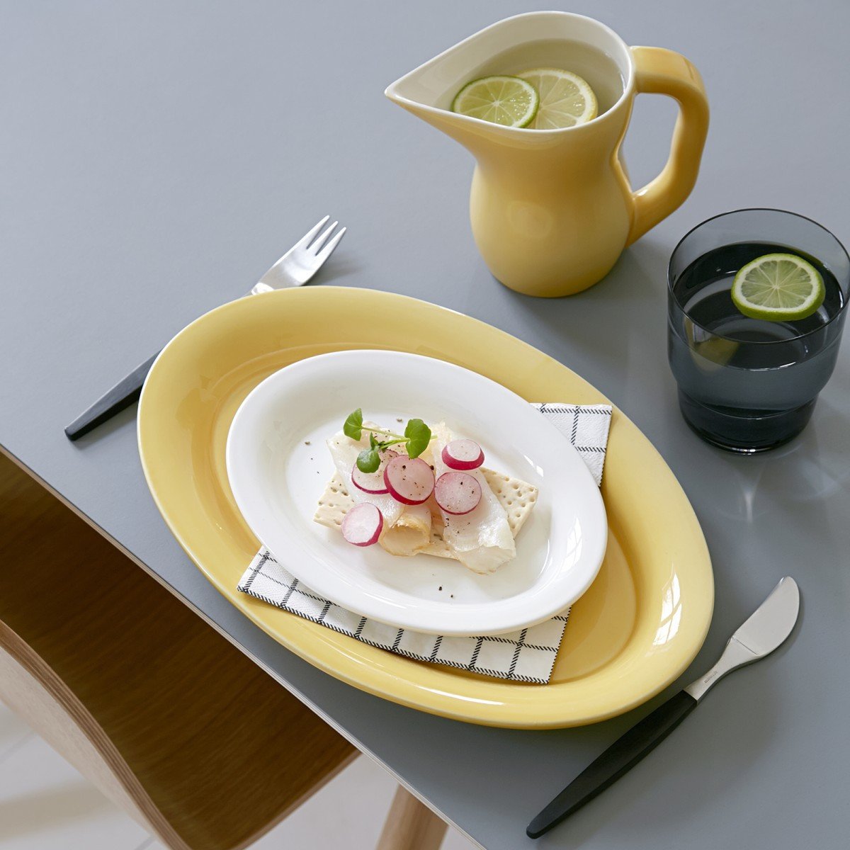 [product_category]-Kähler Ursula Plate Deep Yellow, ø22-Kähler-5703779130958-691950-KAE-4