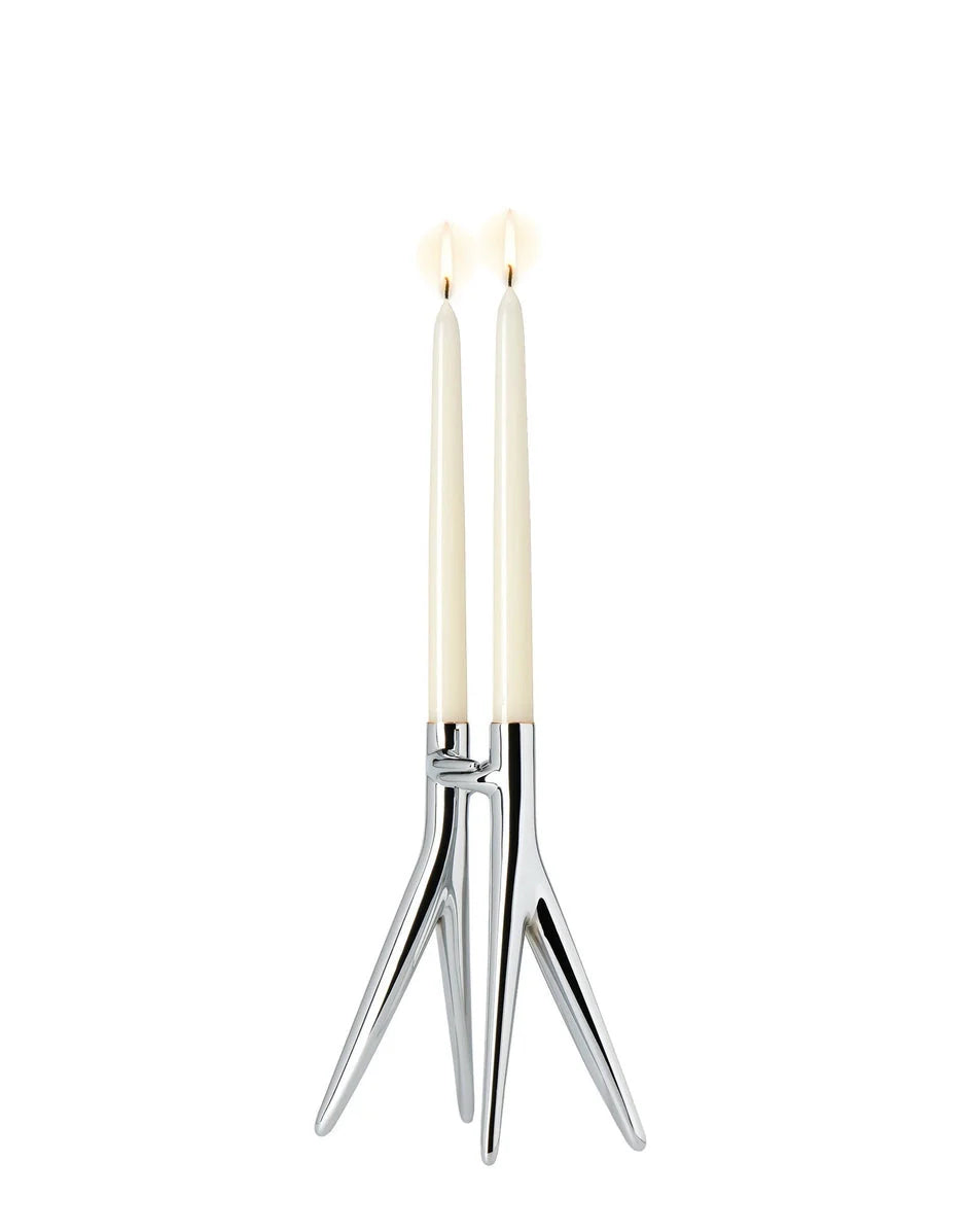 [product_category]-Kartell Abbracciaio Candelabra, Chromo-Kartell-8058967173772-01955XX-KAR-2