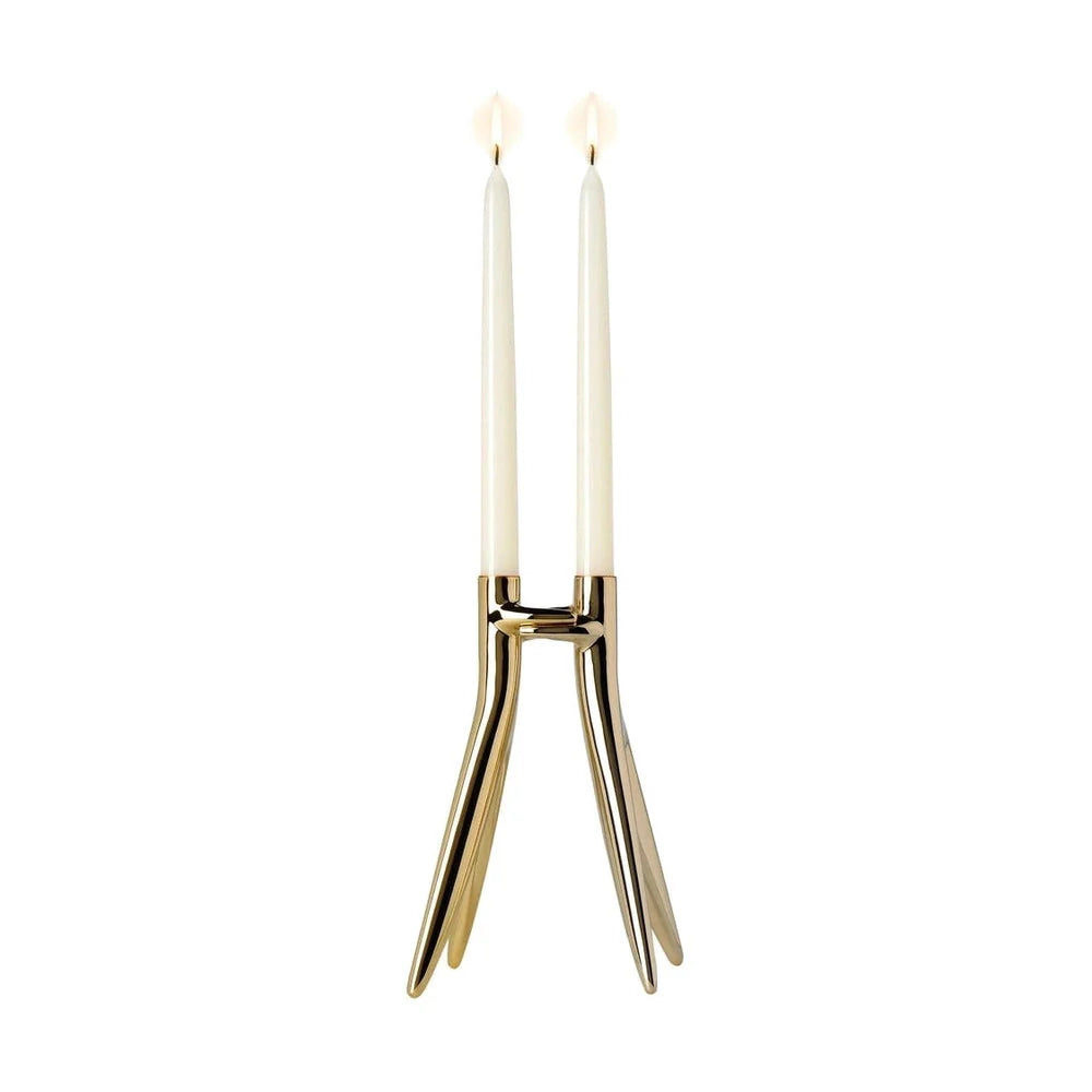 Kartell abbracciaio candelabra, guld