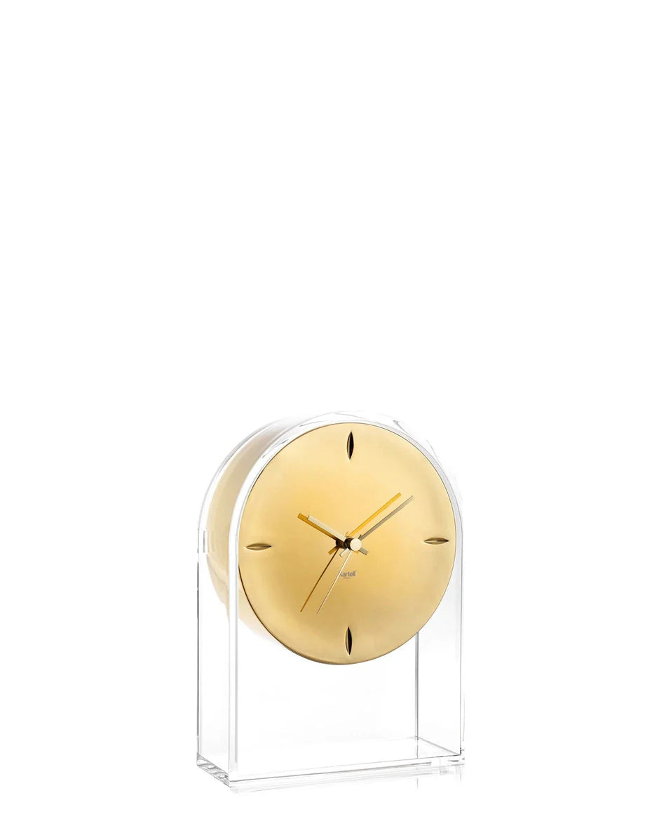 [product_category]-Kartell Air Du Temps Clock, Crystal/Gold-Kartell-8058967267570-01931GG-KAR-2