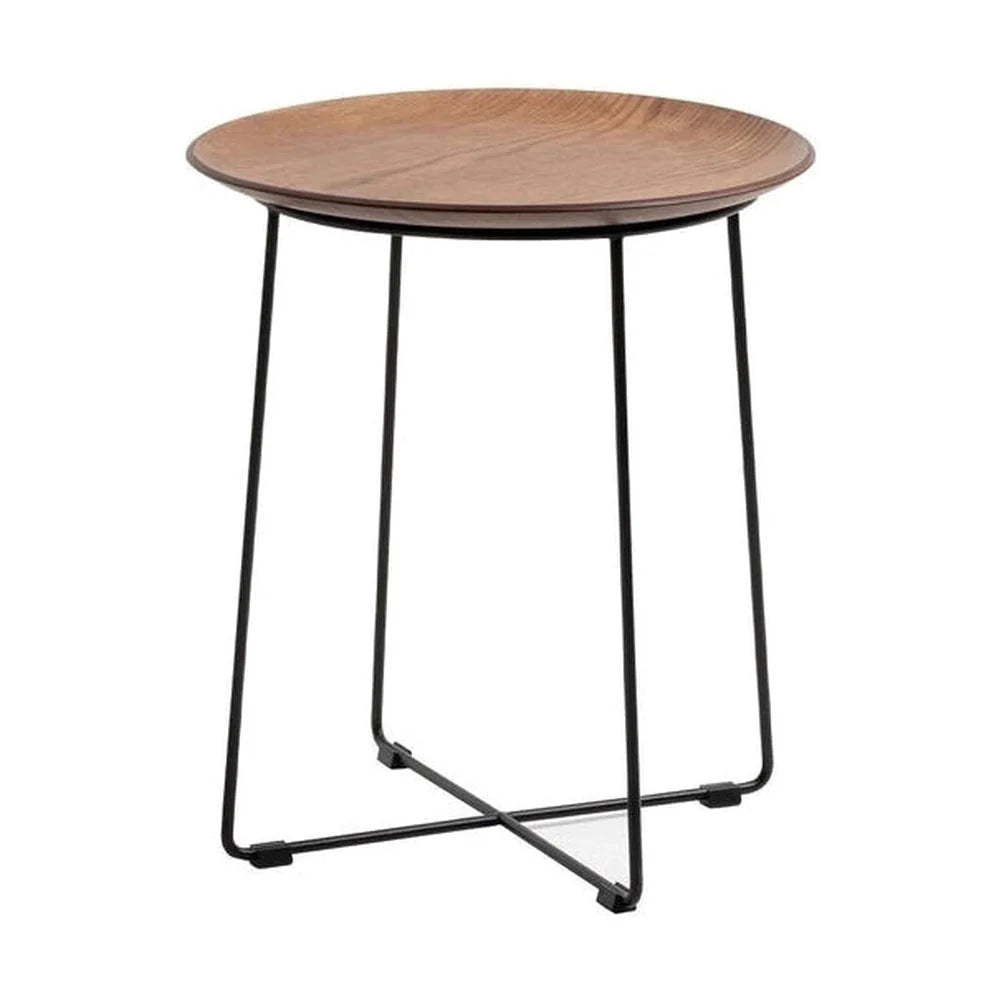 Table d'appoint Kartell Al en bois, bois foncé / noir