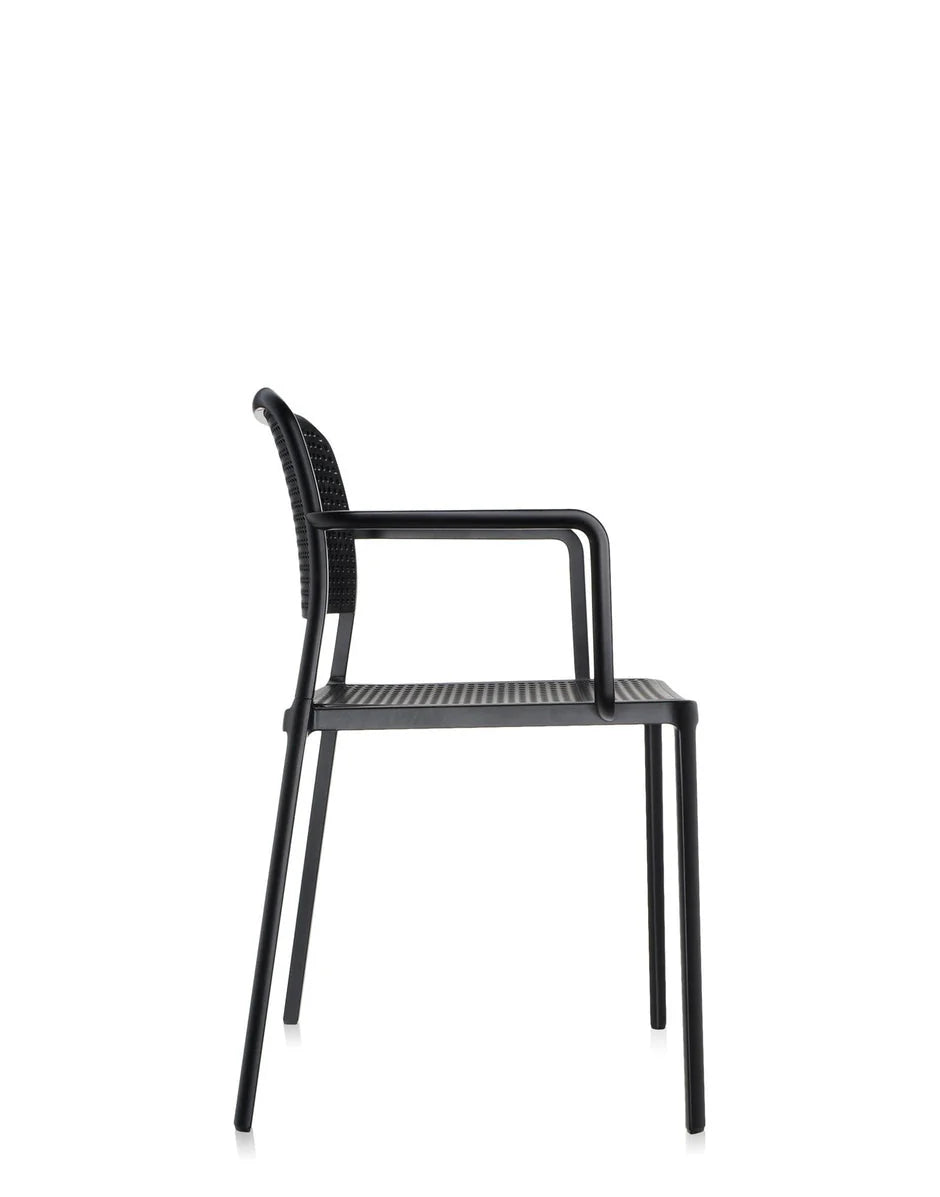 [product_category]-Kartell Audrey Armchair, Black/Black-Kartell-8058967071030-05876N2-KAR-3